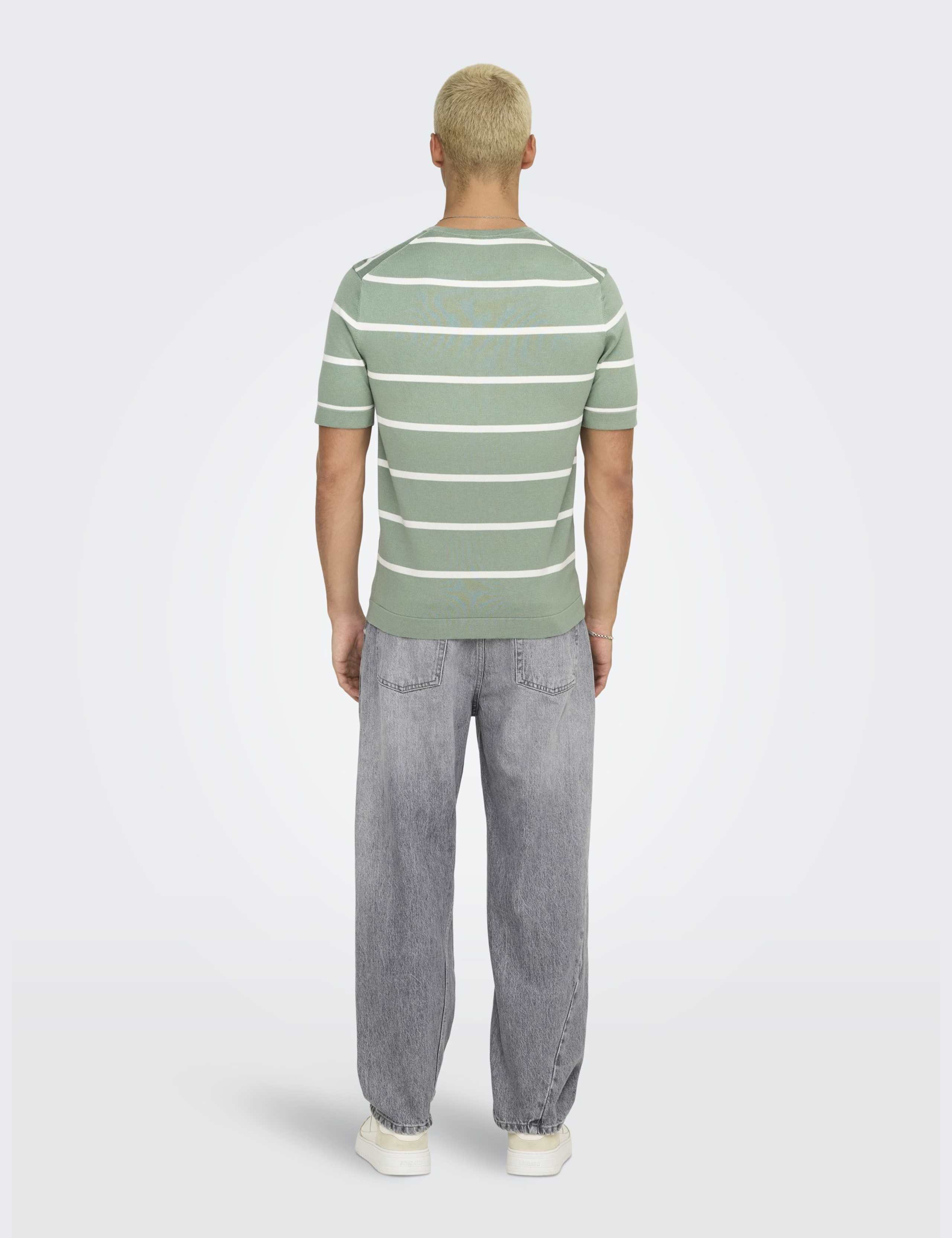 Striped Knitted T-Shirt 5 of 6