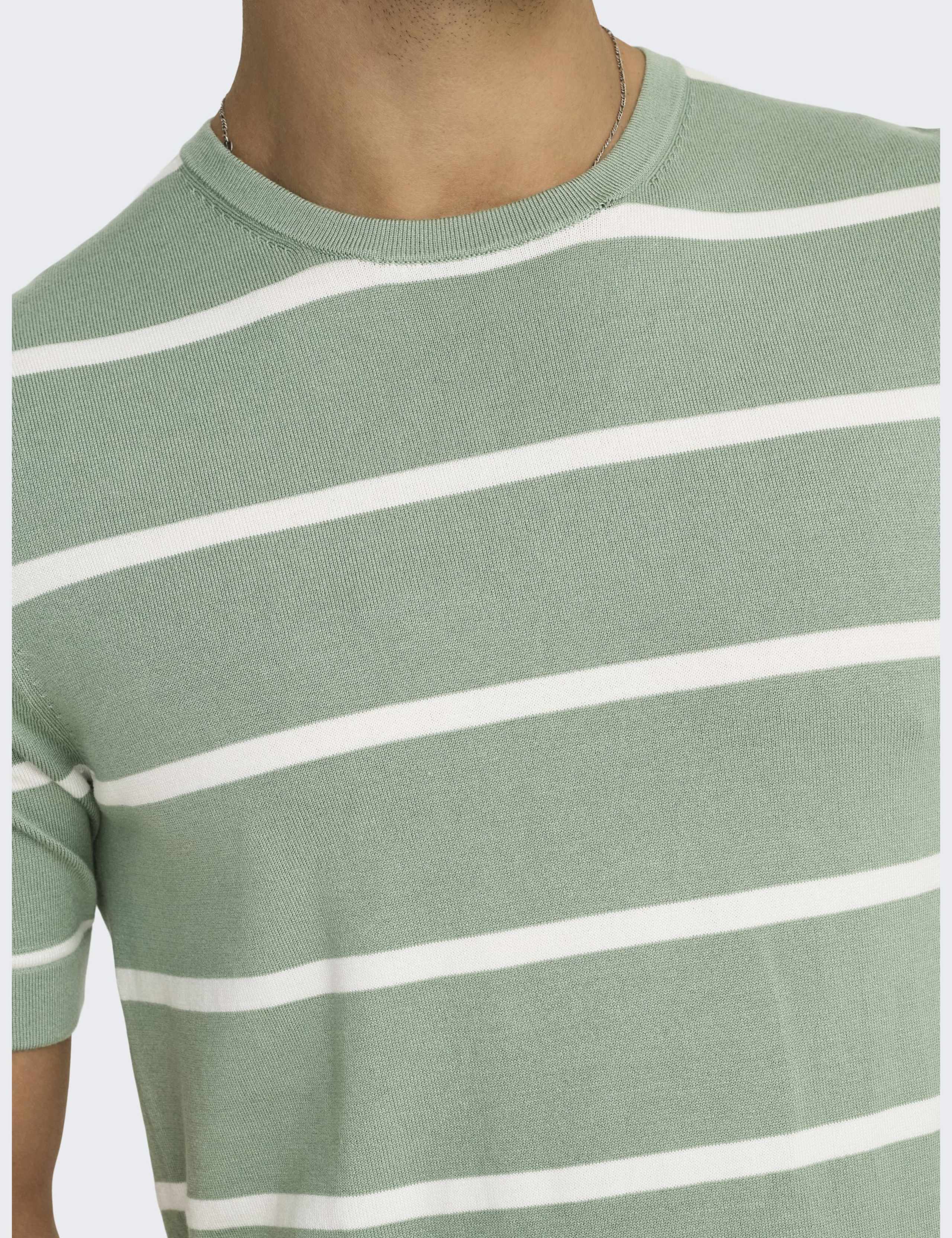 Striped Knitted T-Shirt 6 of 6