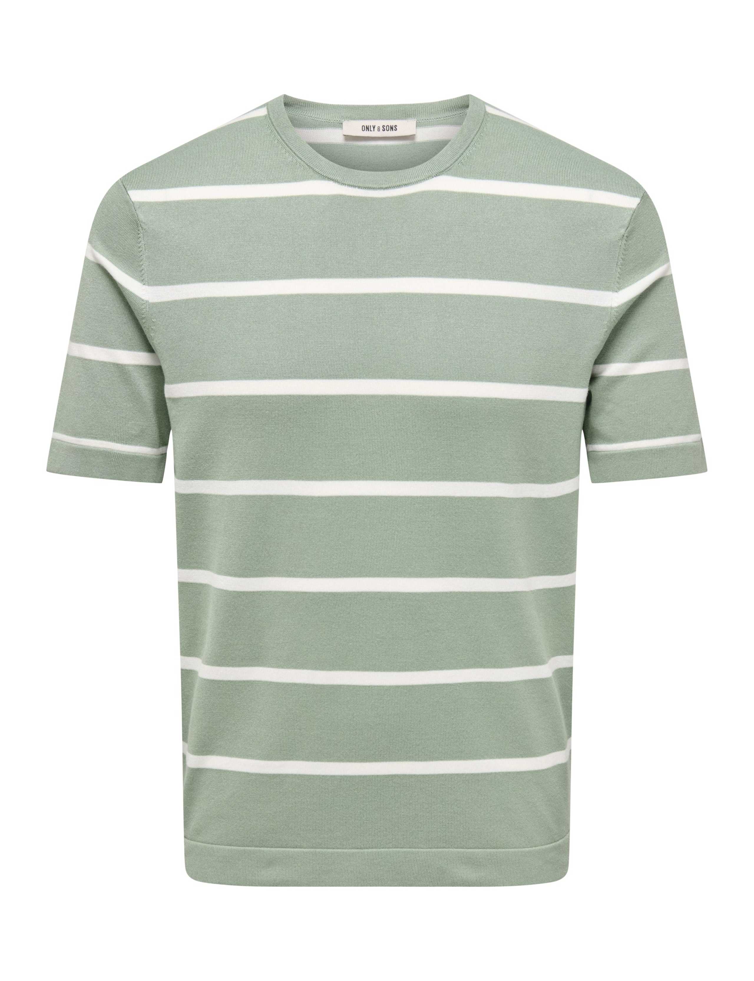 Striped Knitted T-Shirt 2 of 6
