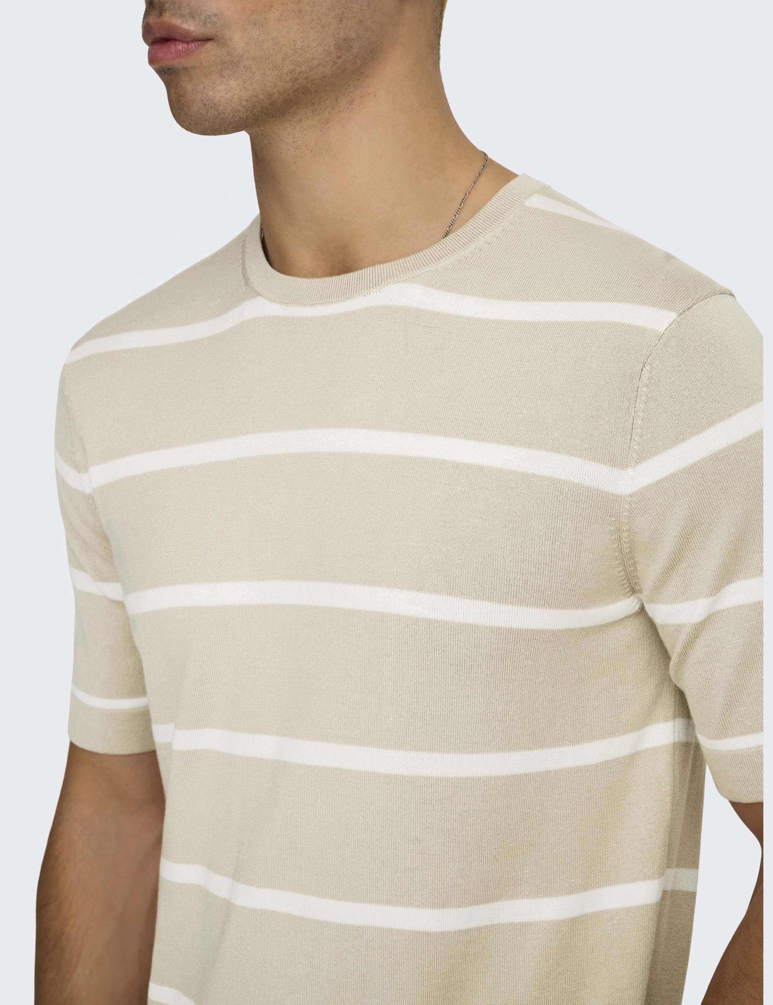Striped Knitted T-Shirt 6 of 6