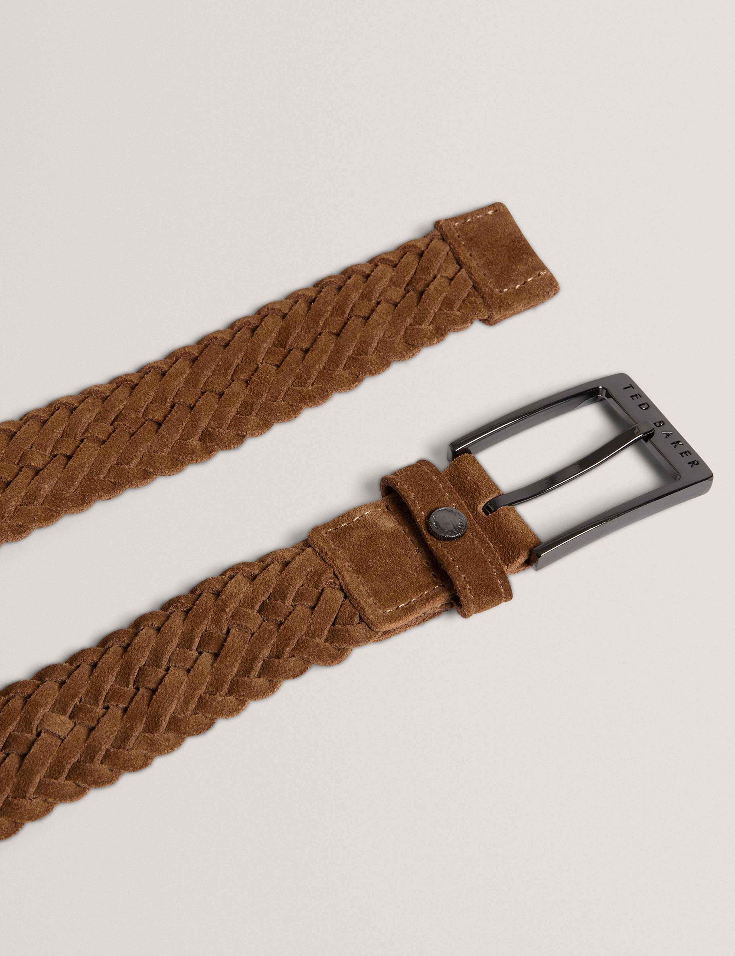 Suede Braided Belt 2 of 3