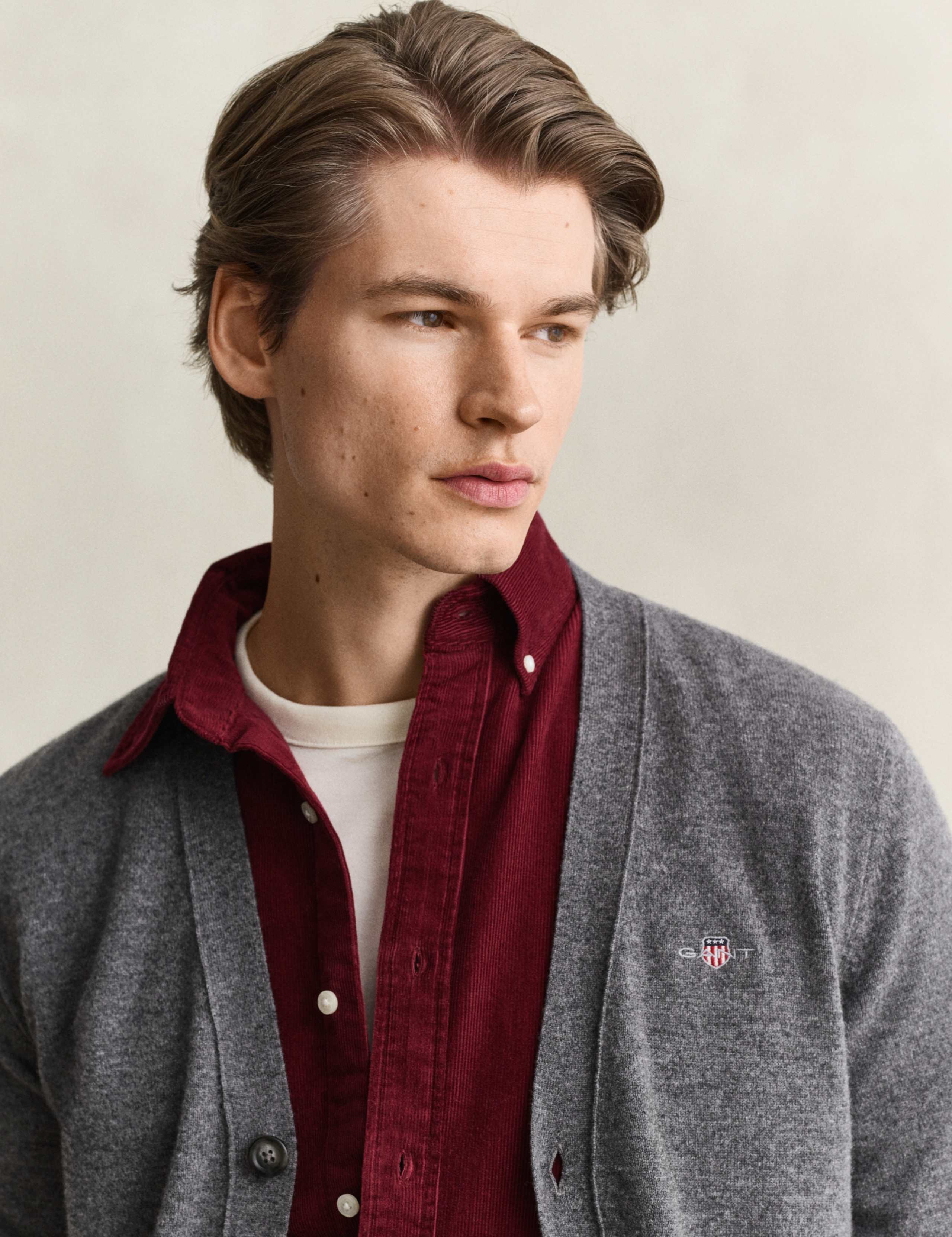 Pure Superfine Lambswool V-Neck Cardigan 5 of 5