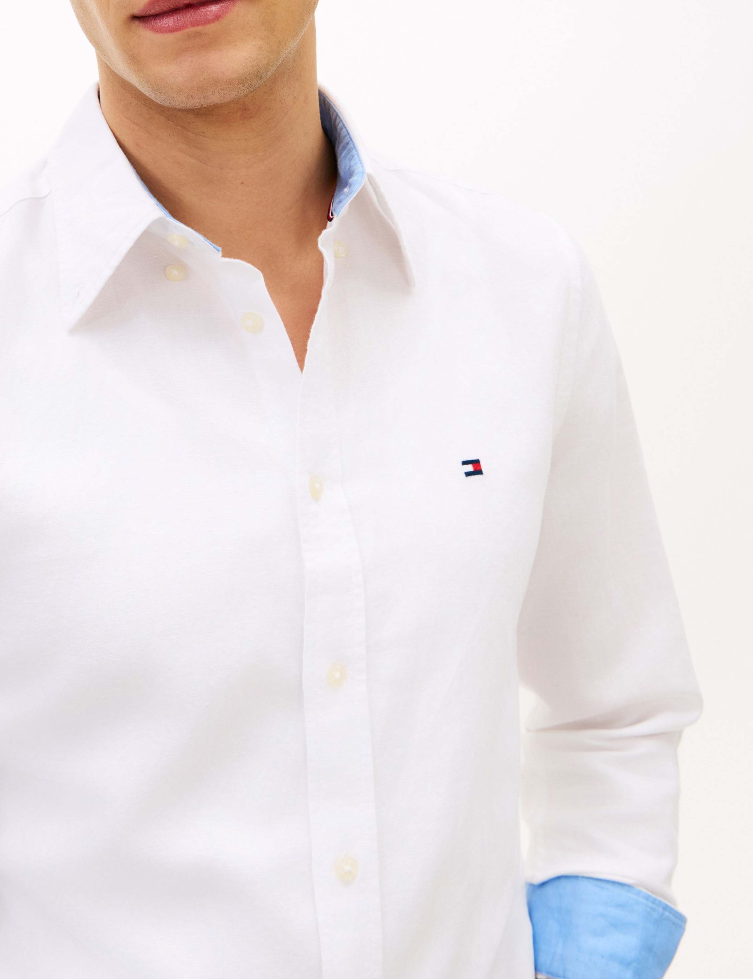 Regular Fit Linen Blend Shirt 4 of 5