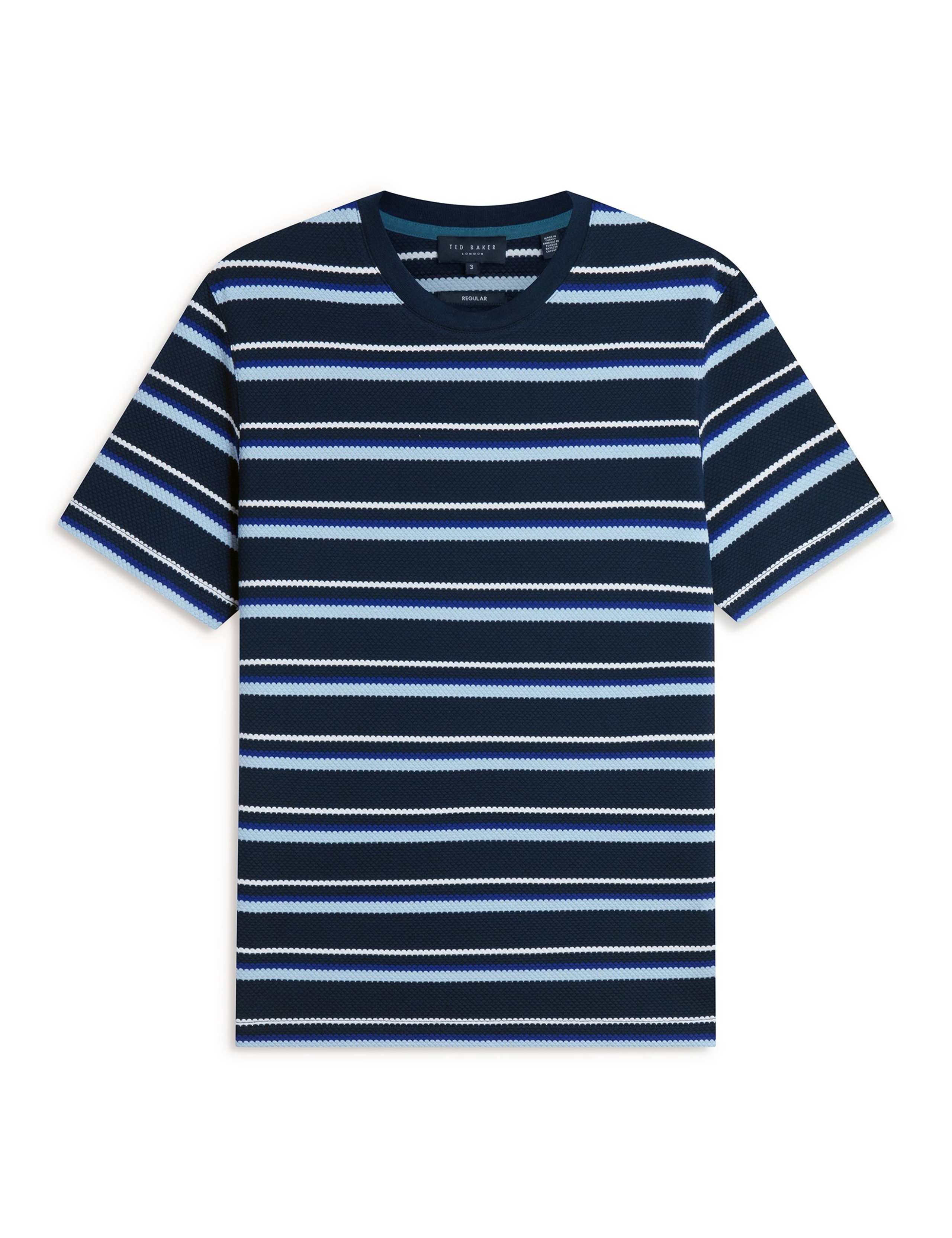 Textured Striped T-Shirt 2 of 6