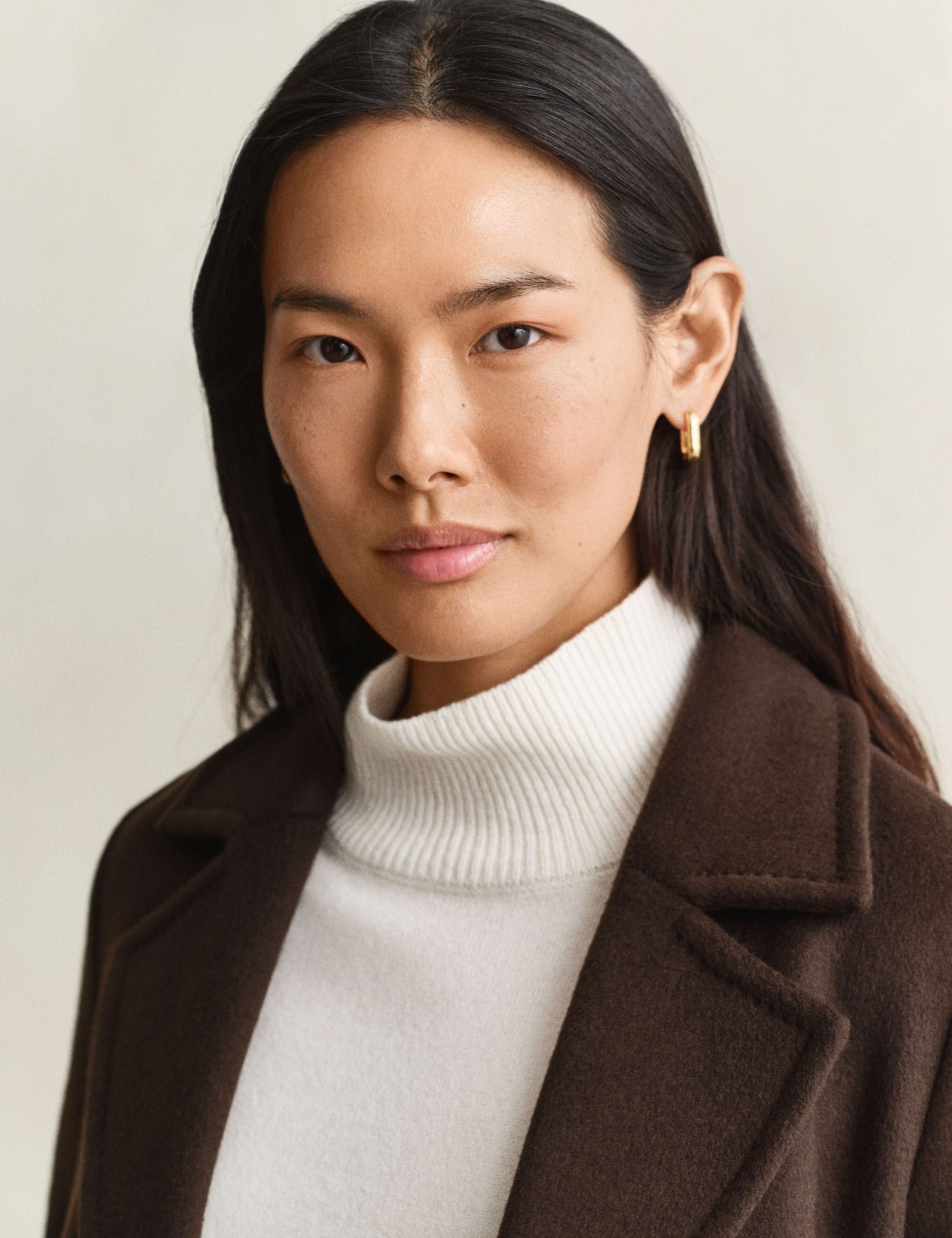 Wool Blend Belted Coat 7 of 7