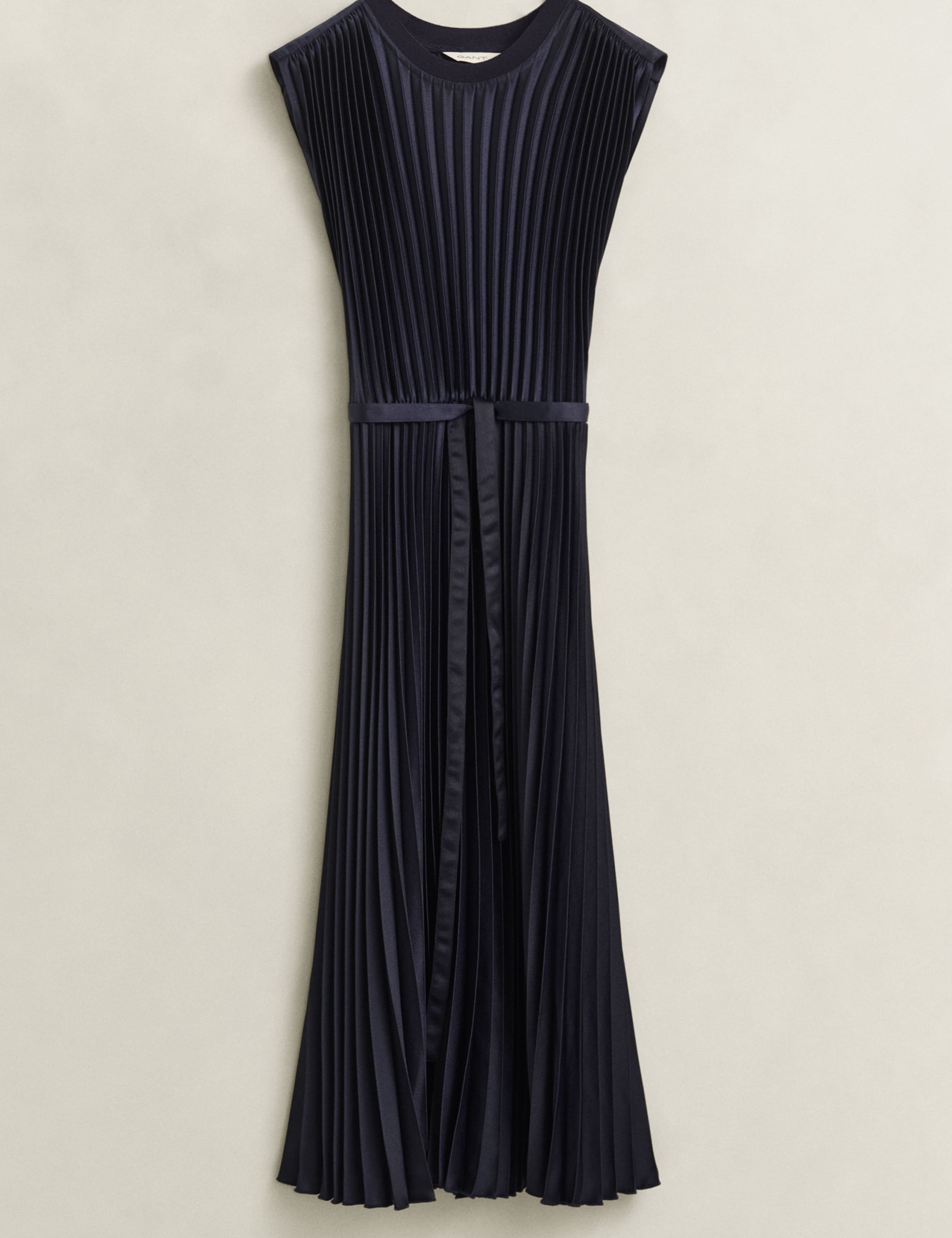 Plisse Midi Waisted Dress 2 of 7