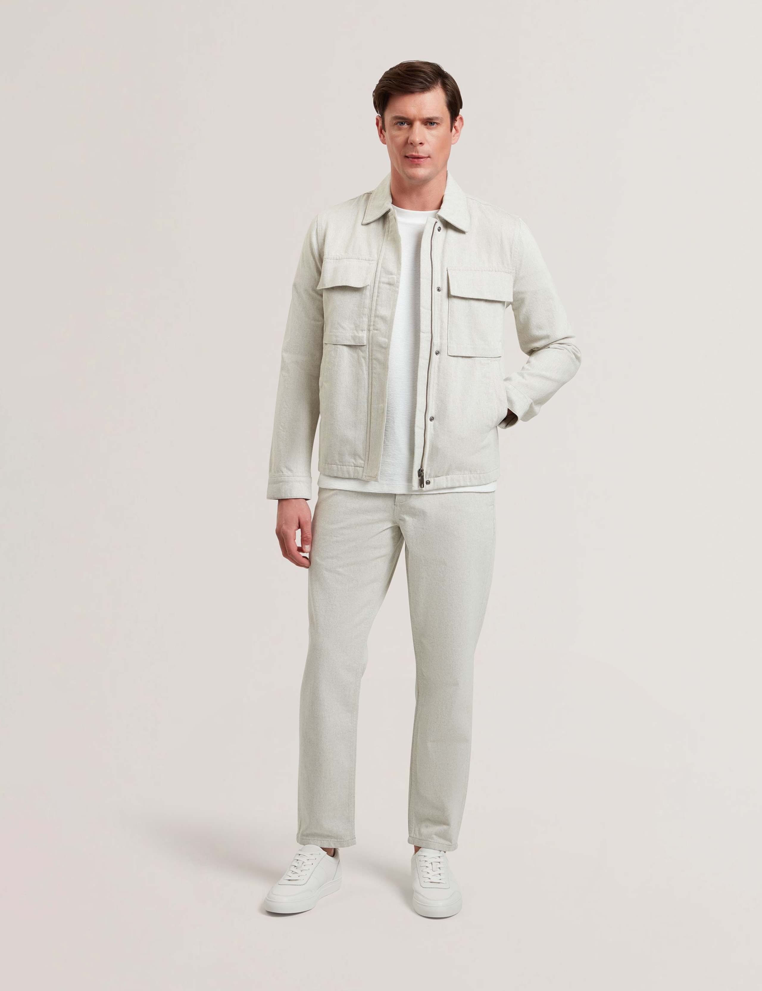 Straight Fit Cotton Chinos 3 of 6