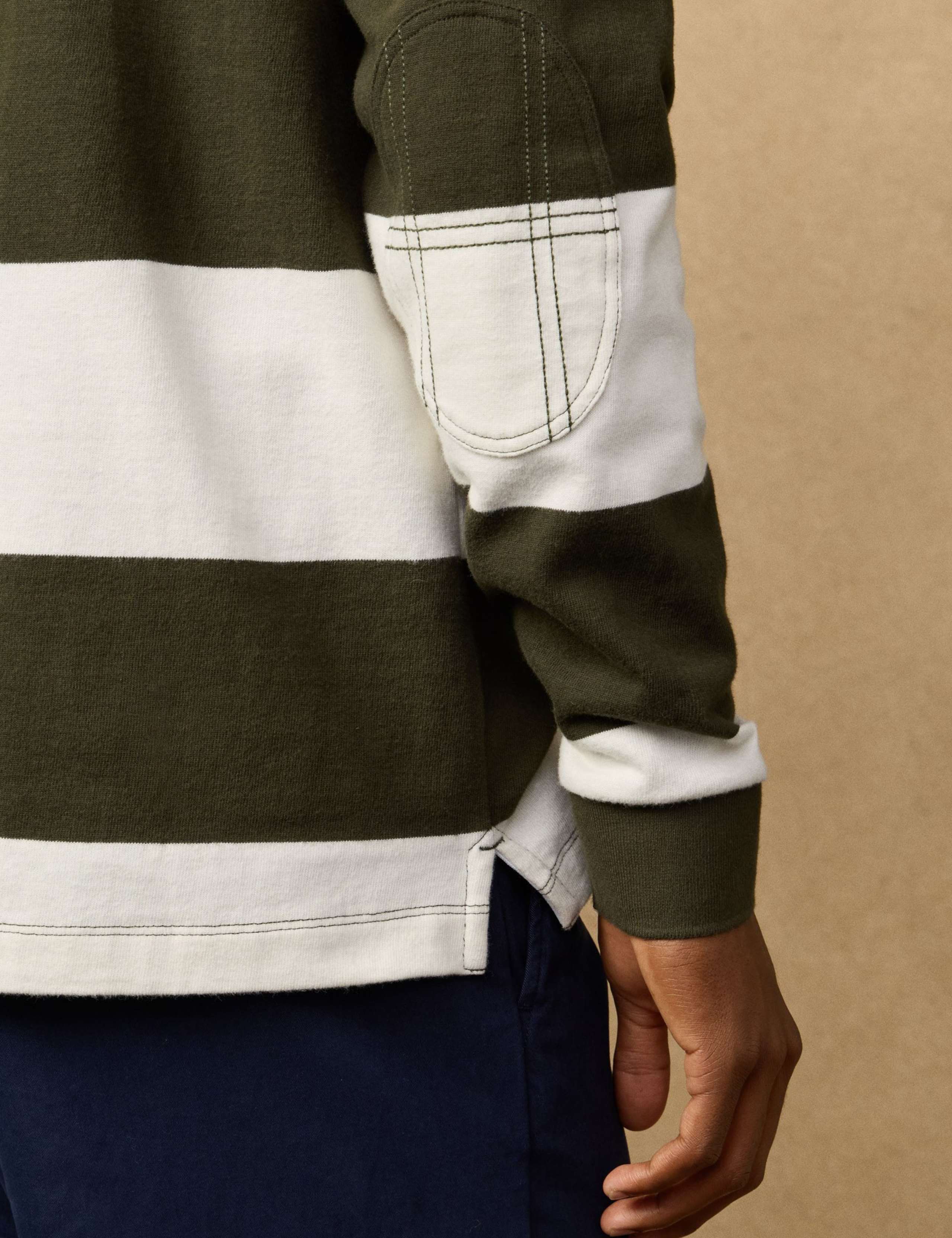 Pure Cotton Striped Rugby Shirt 9 of 9