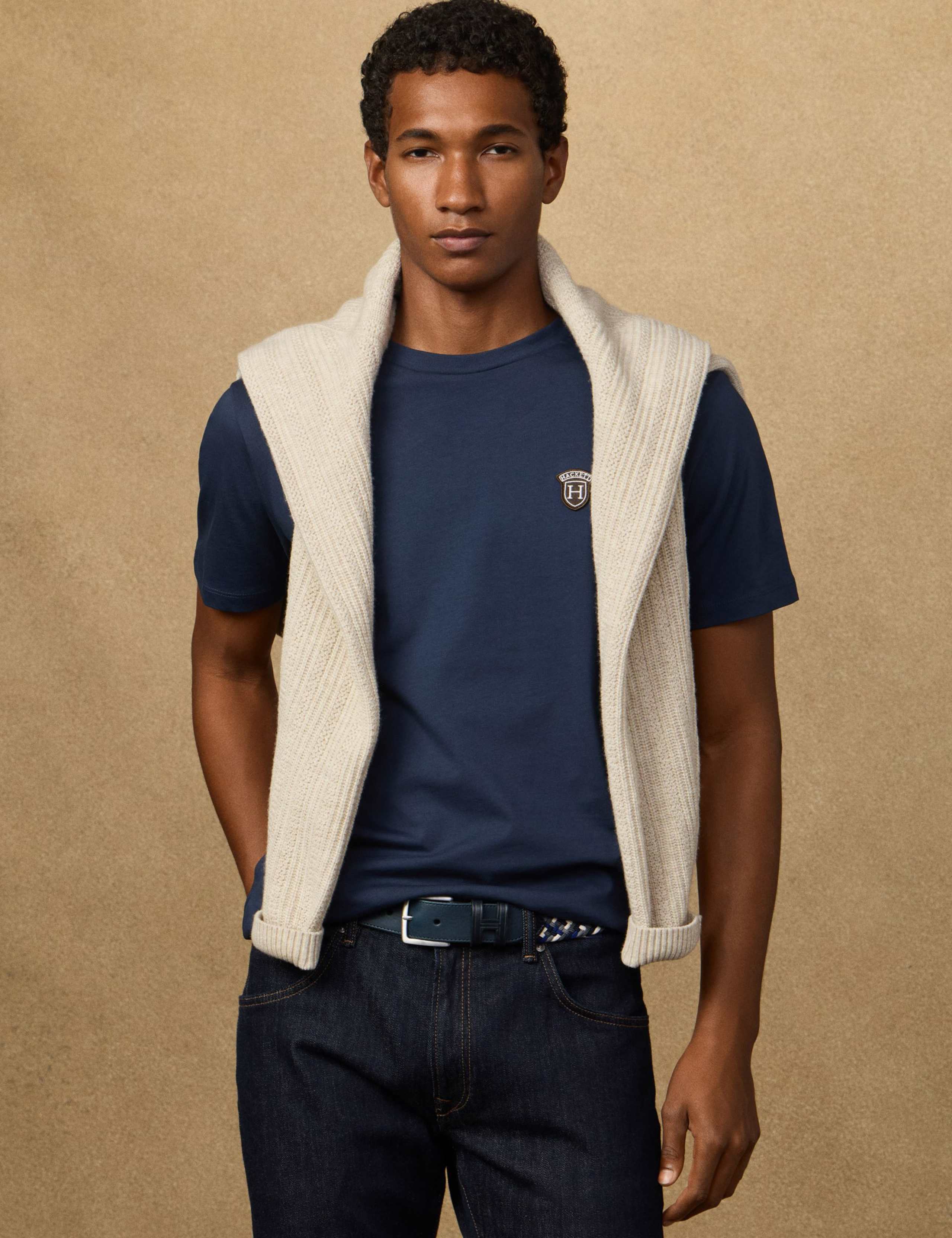 Pure Cotton Crew Neck T-Shirt 3 of 8