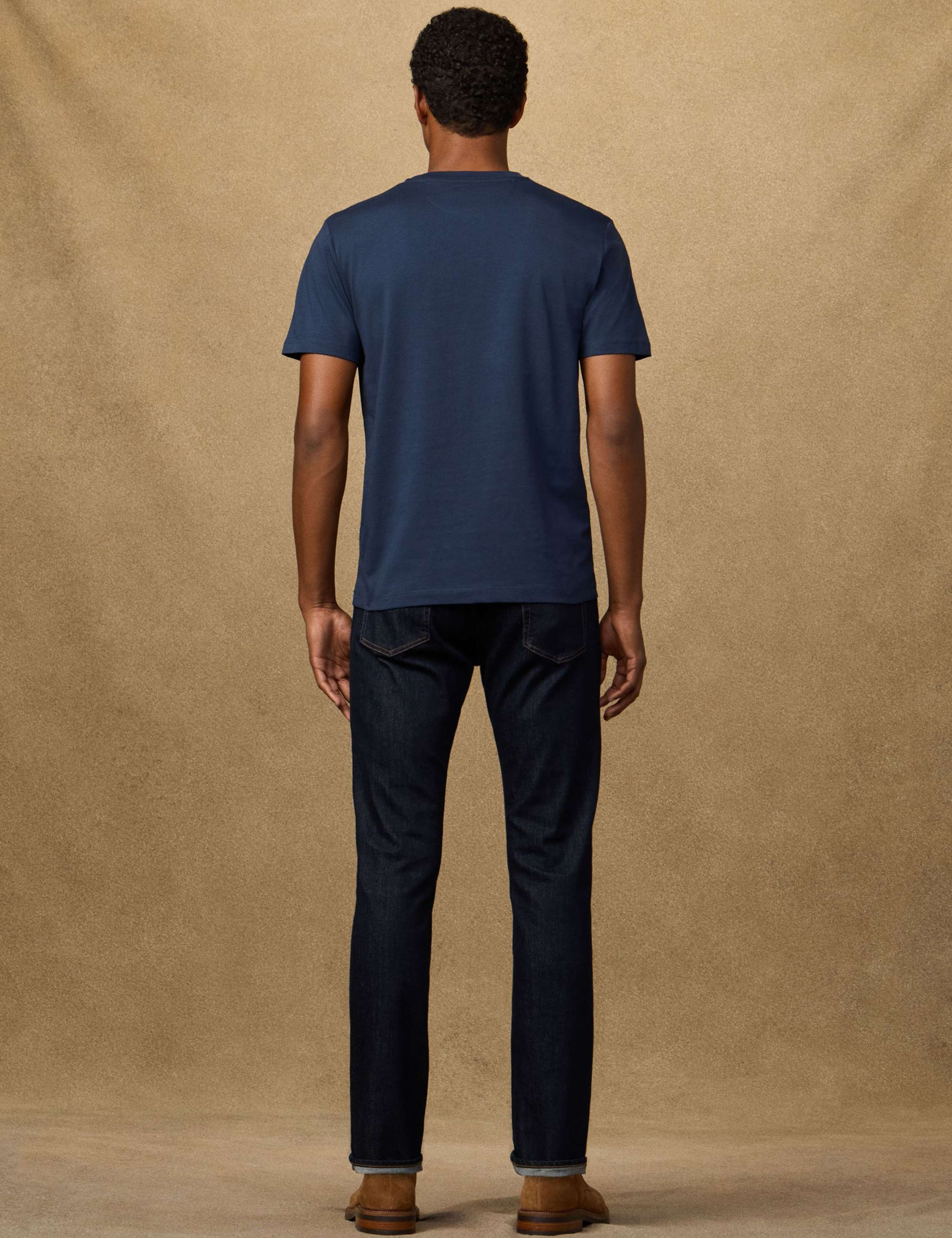 Pure Cotton Crew Neck T-Shirt 5 of 8