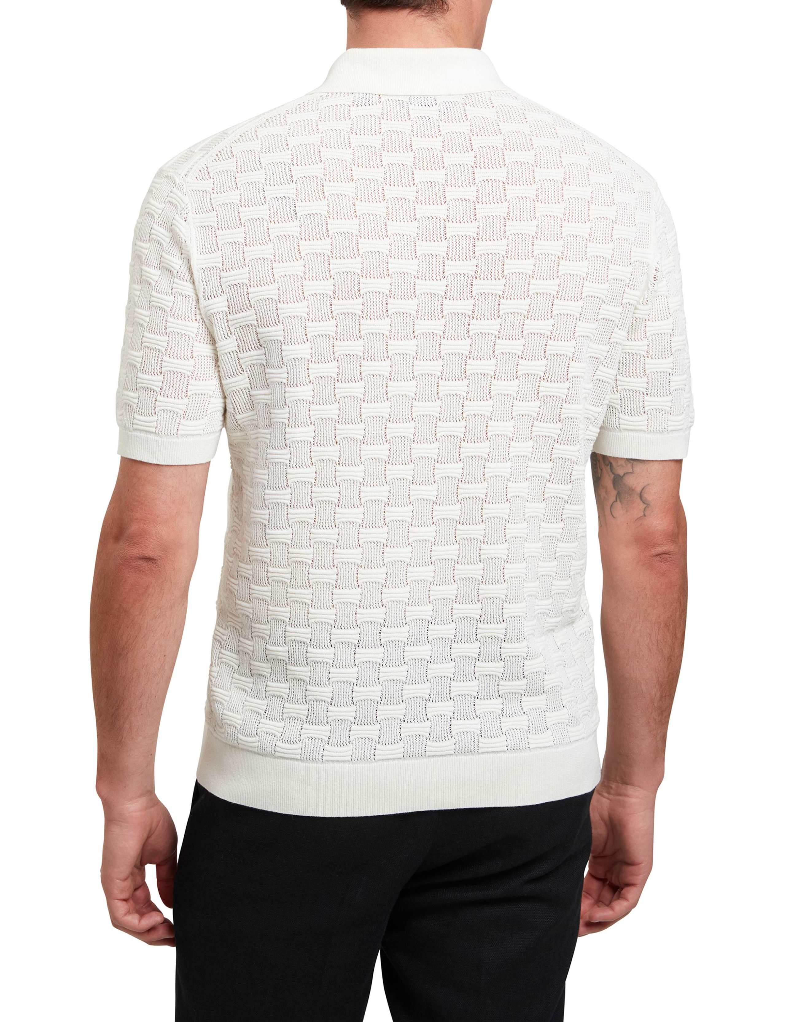 Cotton Rich Textured Polo Shirt 4 of 6