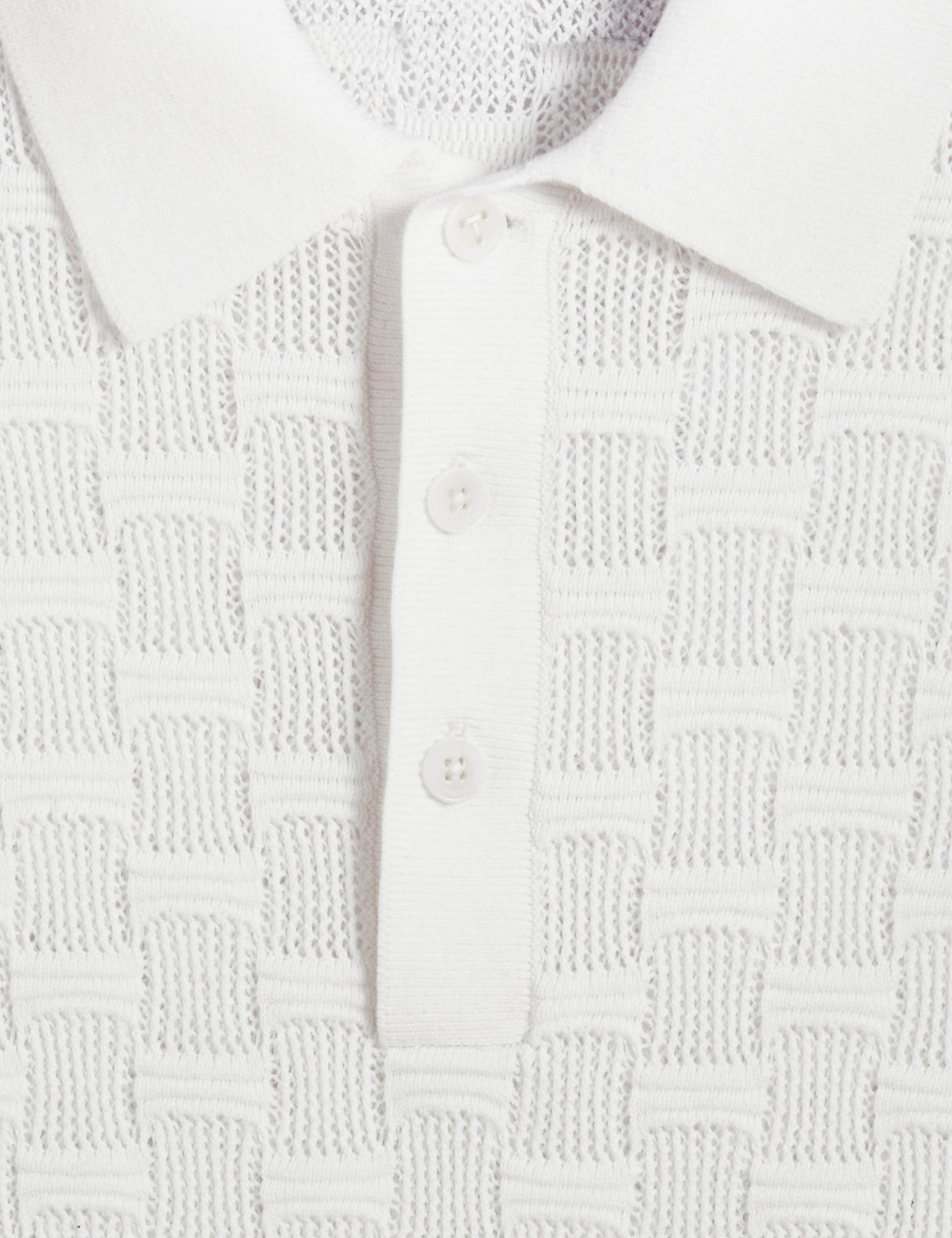 Cotton Rich Textured Polo Shirt 6 of 6
