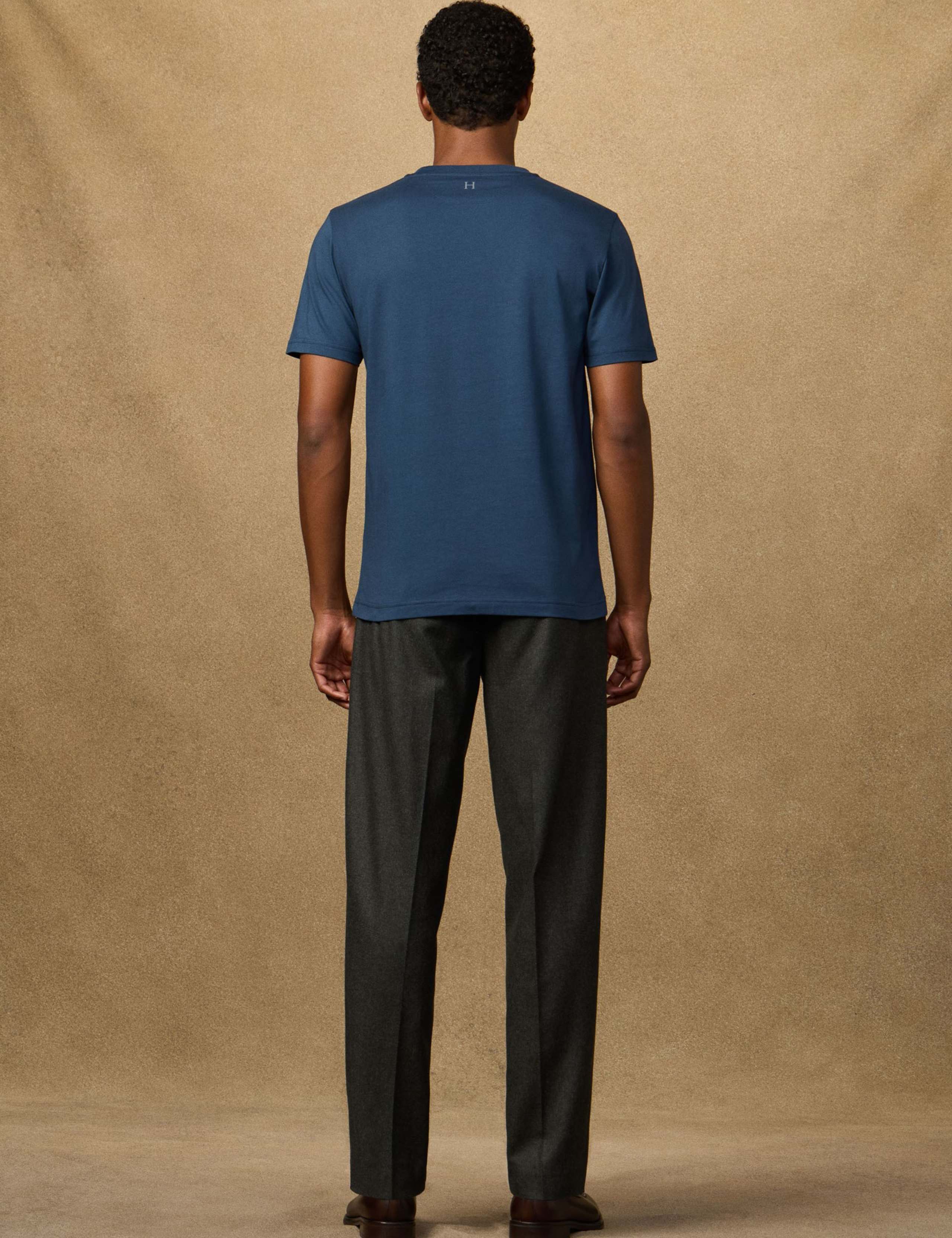 Pure Cotton Crew Neck T-Shirt 4 of 9