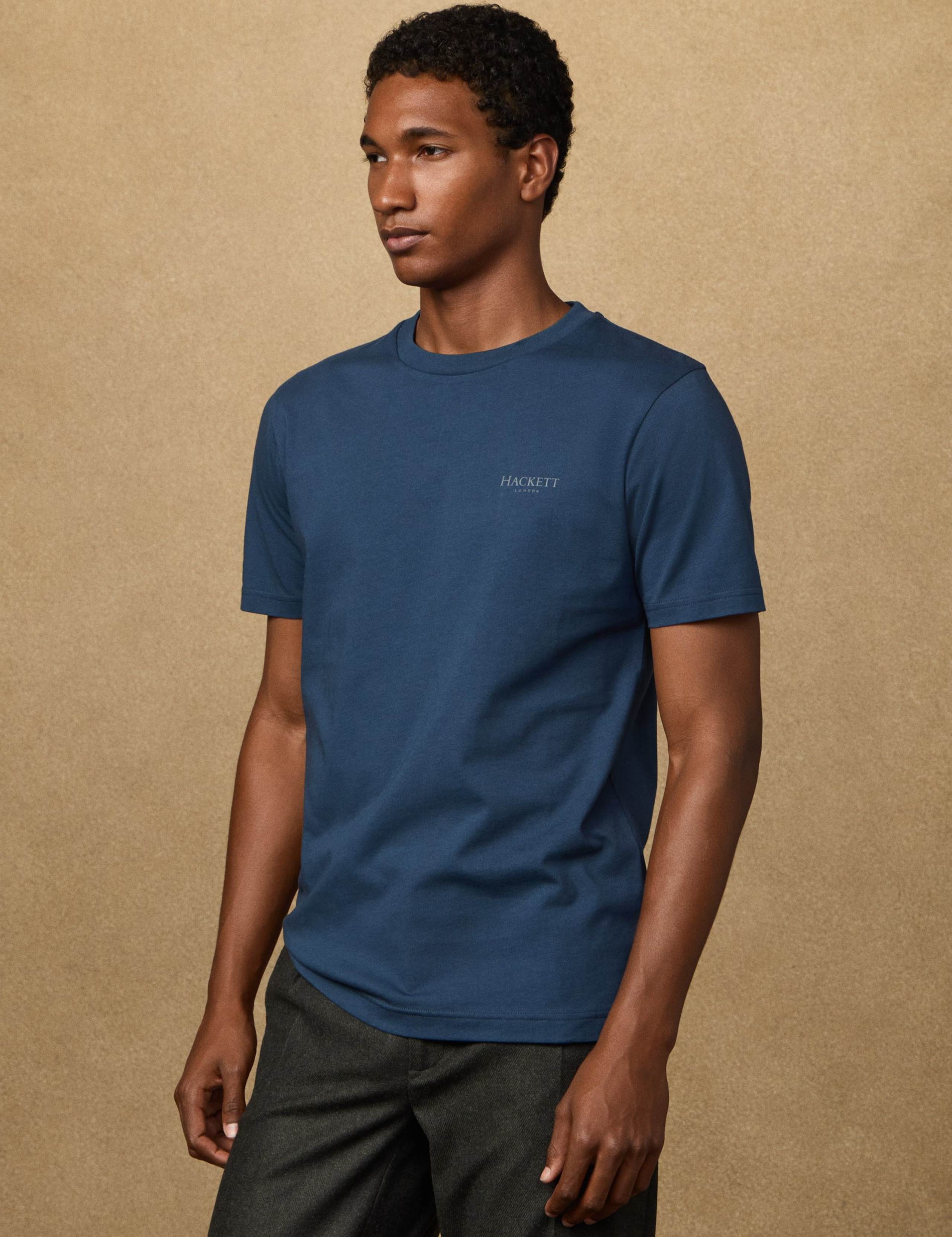 Pure Cotton Crew Neck T-Shirt 5 of 9