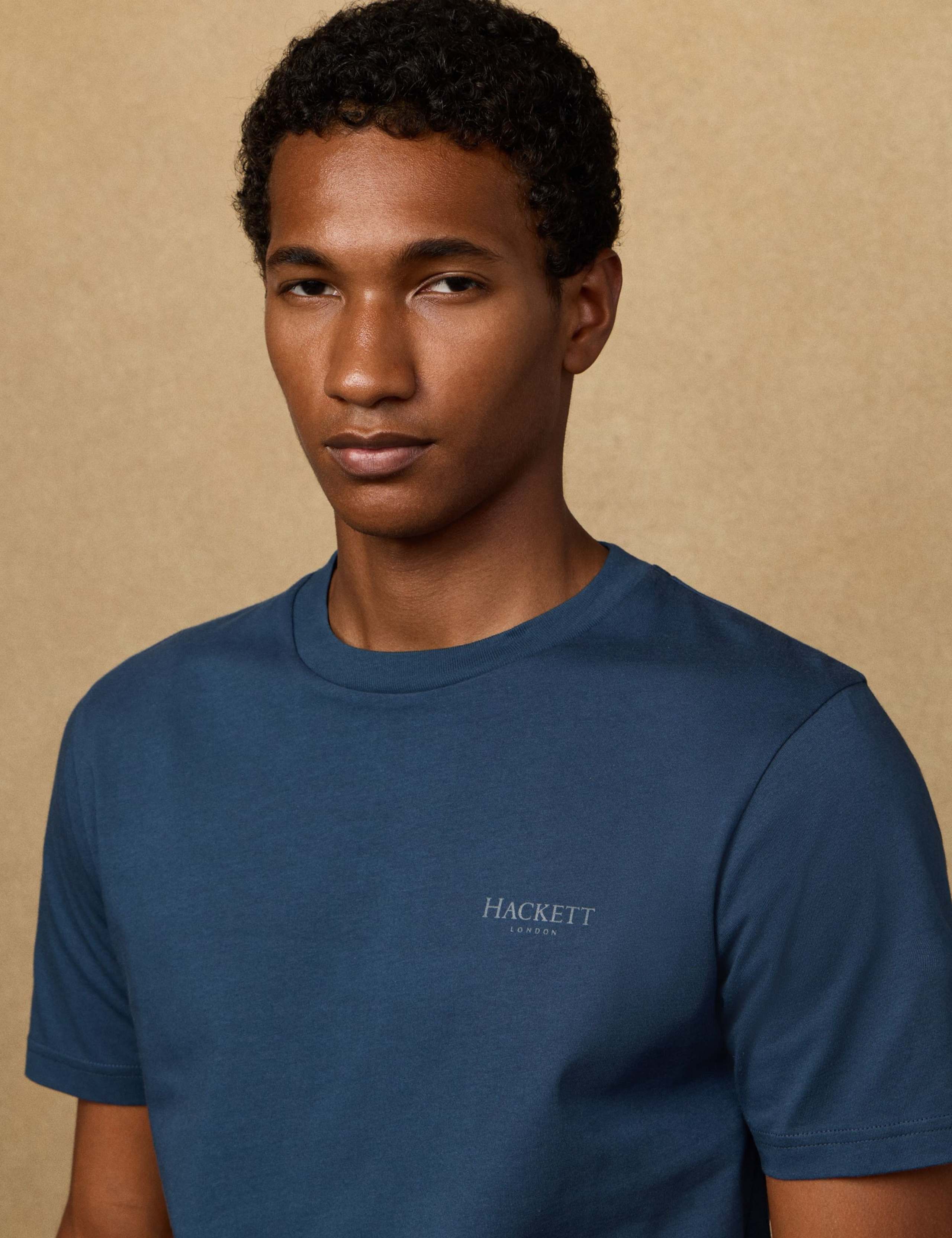 Pure Cotton Crew Neck T-Shirt 7 of 9