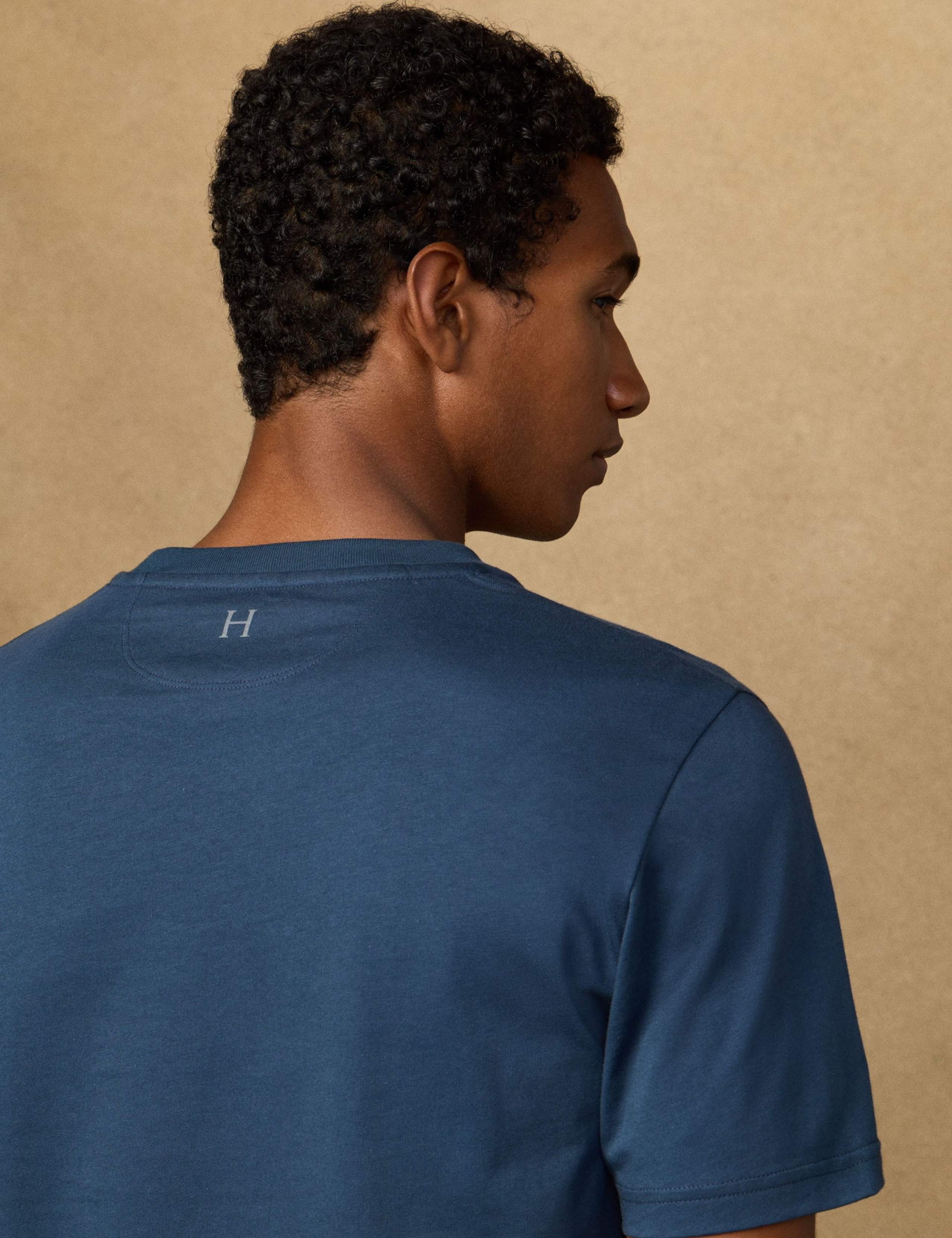 Pure Cotton Crew Neck T-Shirt 8 of 9