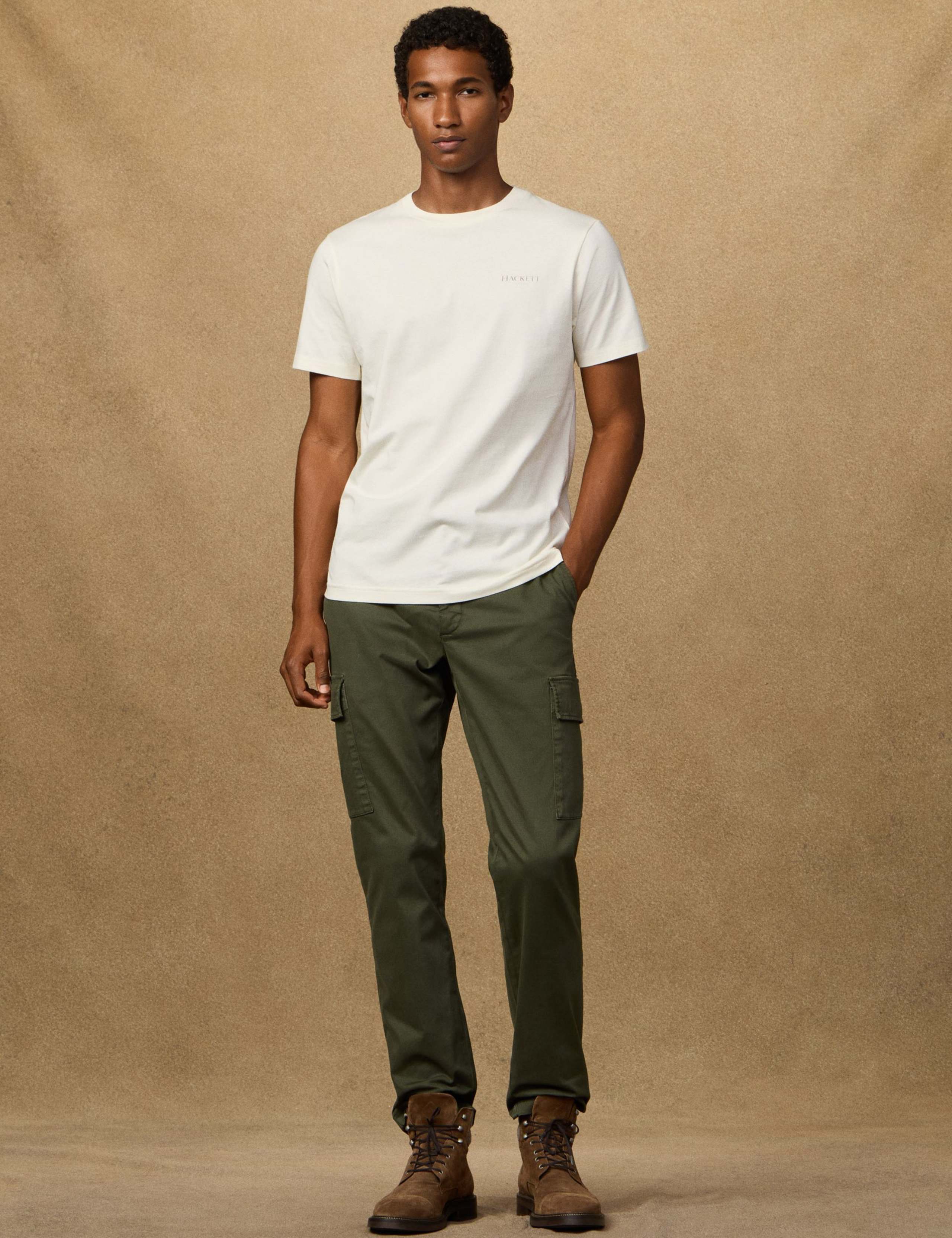 Pure Cotton Crew Neck T-Shirt 3 of 10