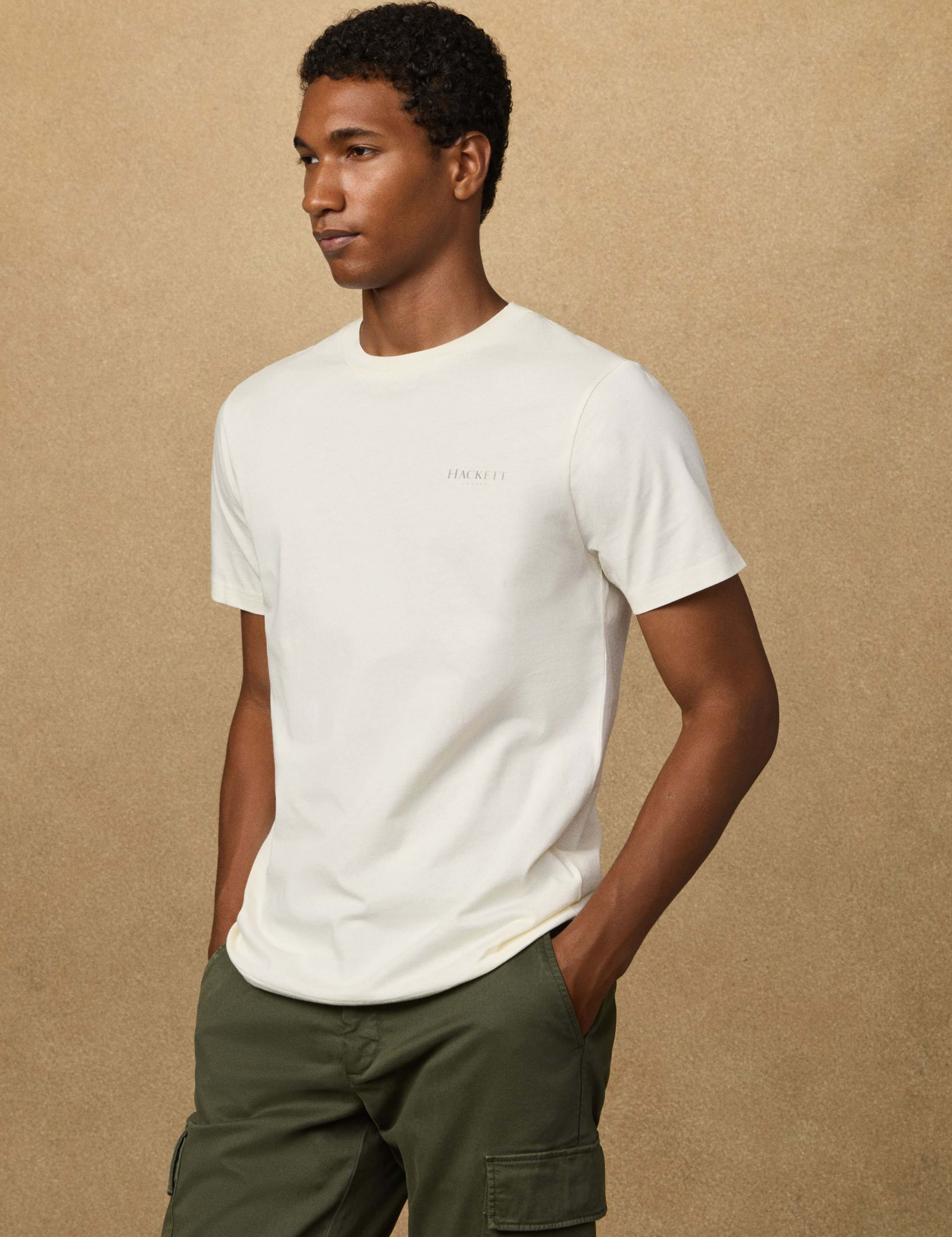 Pure Cotton Crew Neck T-Shirt 5 of 10