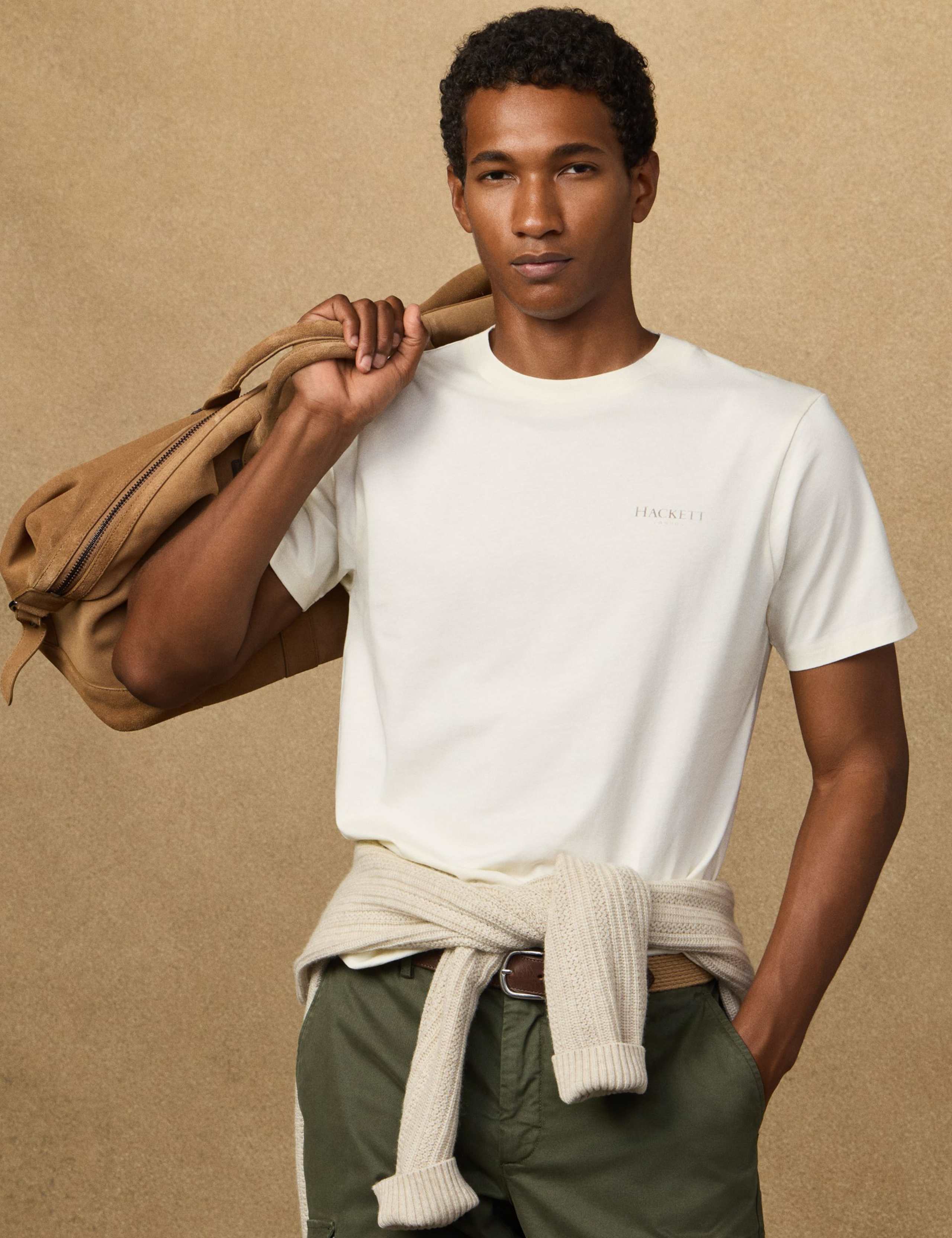 Pure Cotton Crew Neck T-Shirt 7 of 10