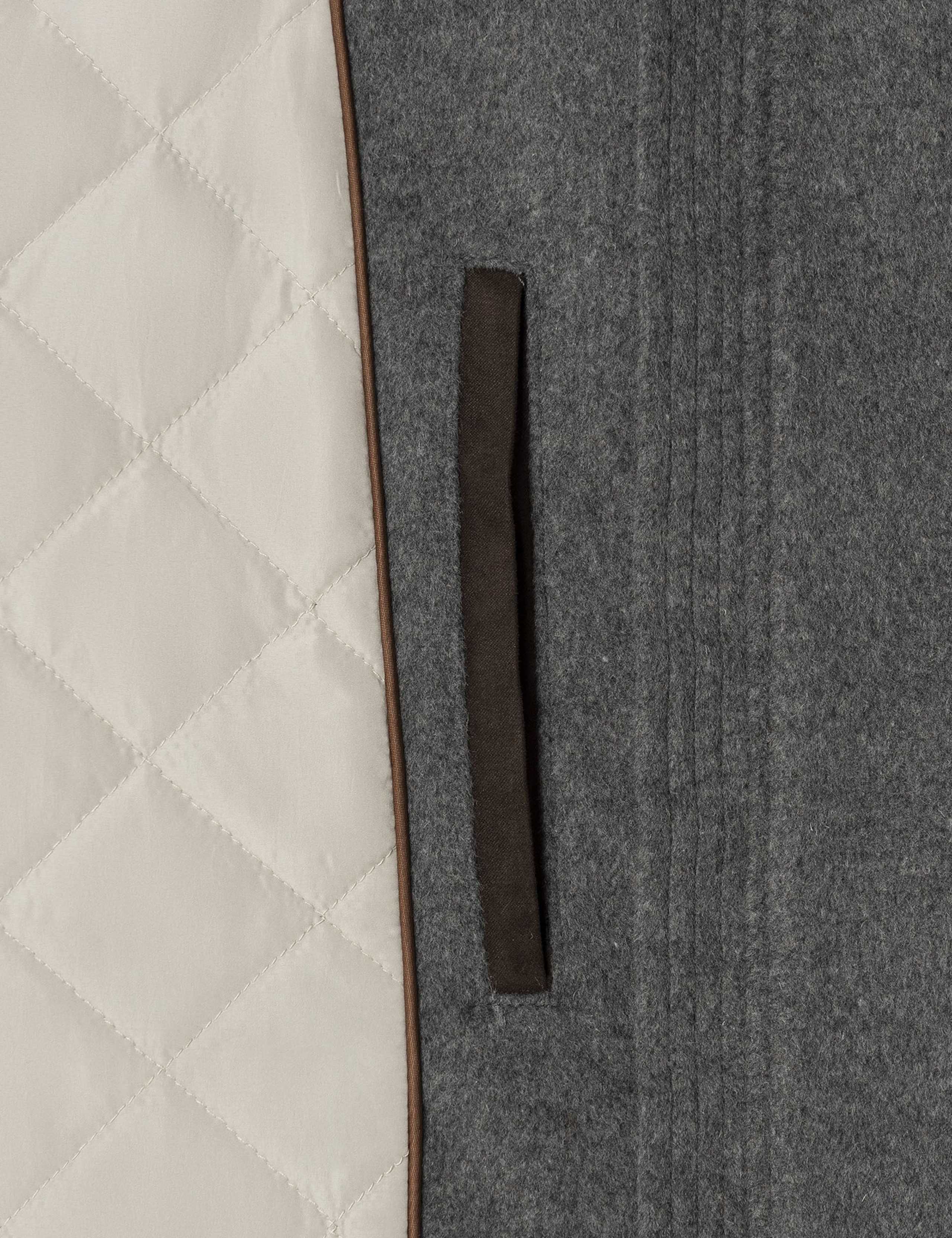 Wool Blend Blouson Bomber Jacket 10 of 10