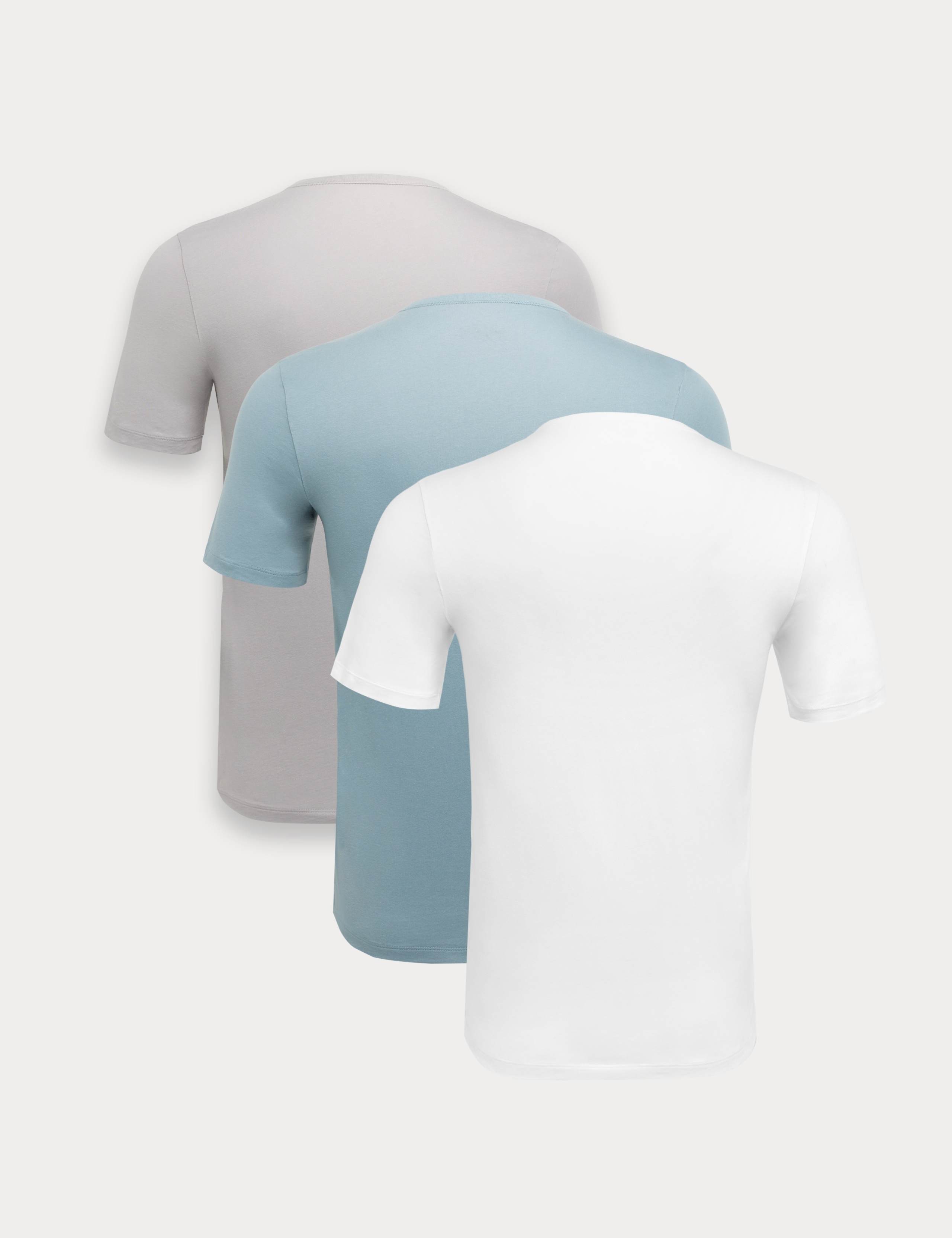 3 Pack Pure Cotton Logo T-Shirts 2 of 3