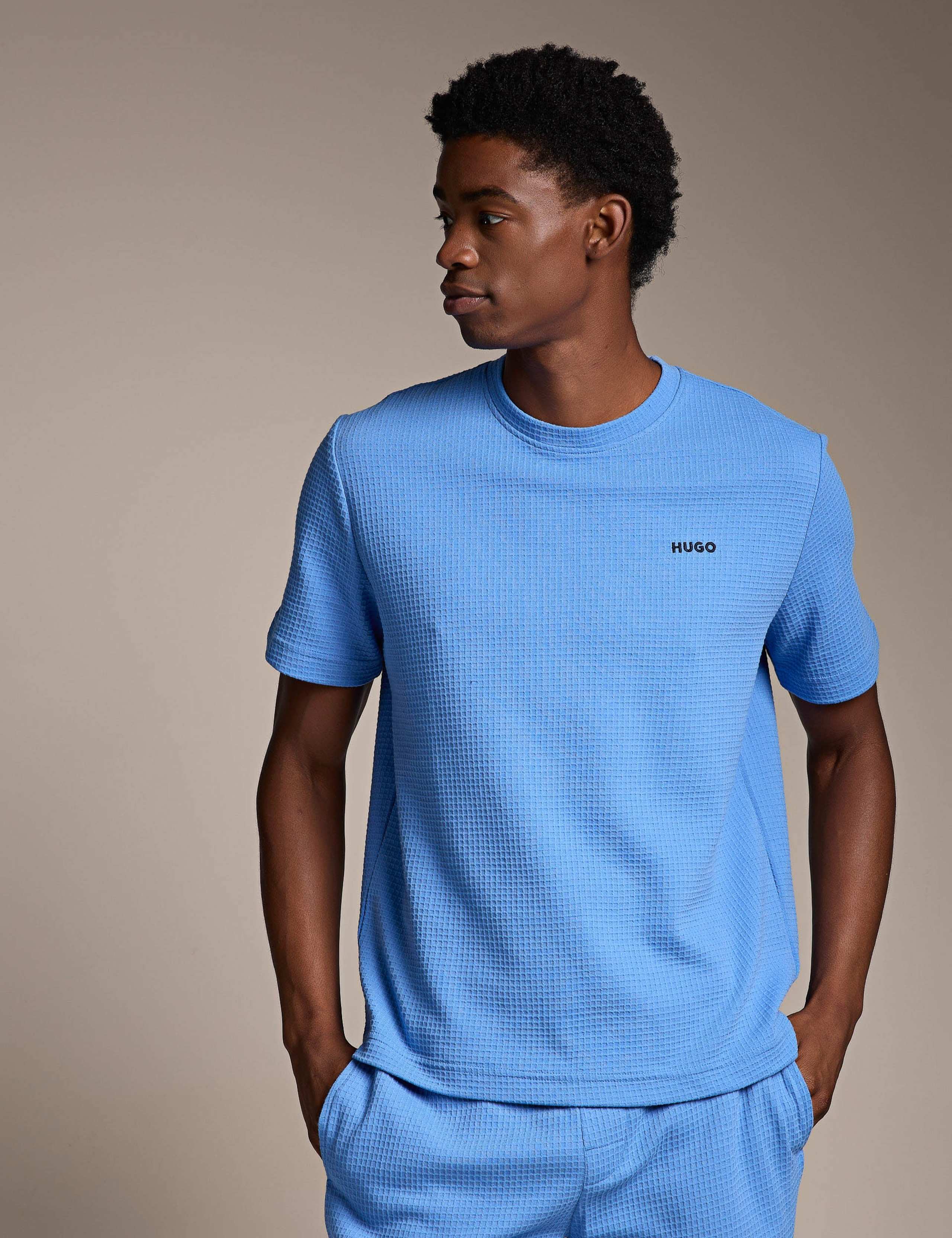 Austin Embroidered Logo Pyjama T-Shirt 4 of 5