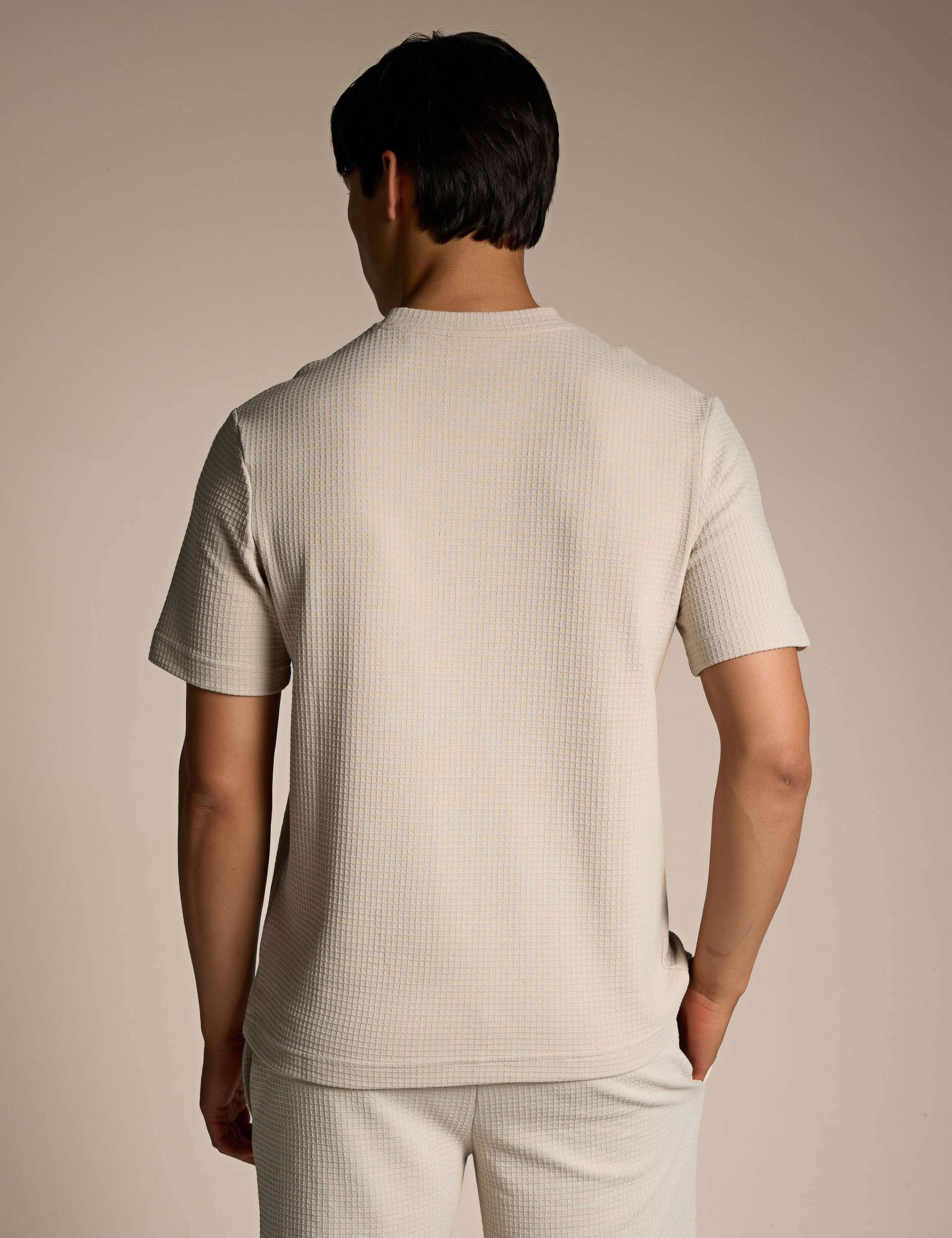 Cotton Rich Waffle Loungewear Top 3 of 5