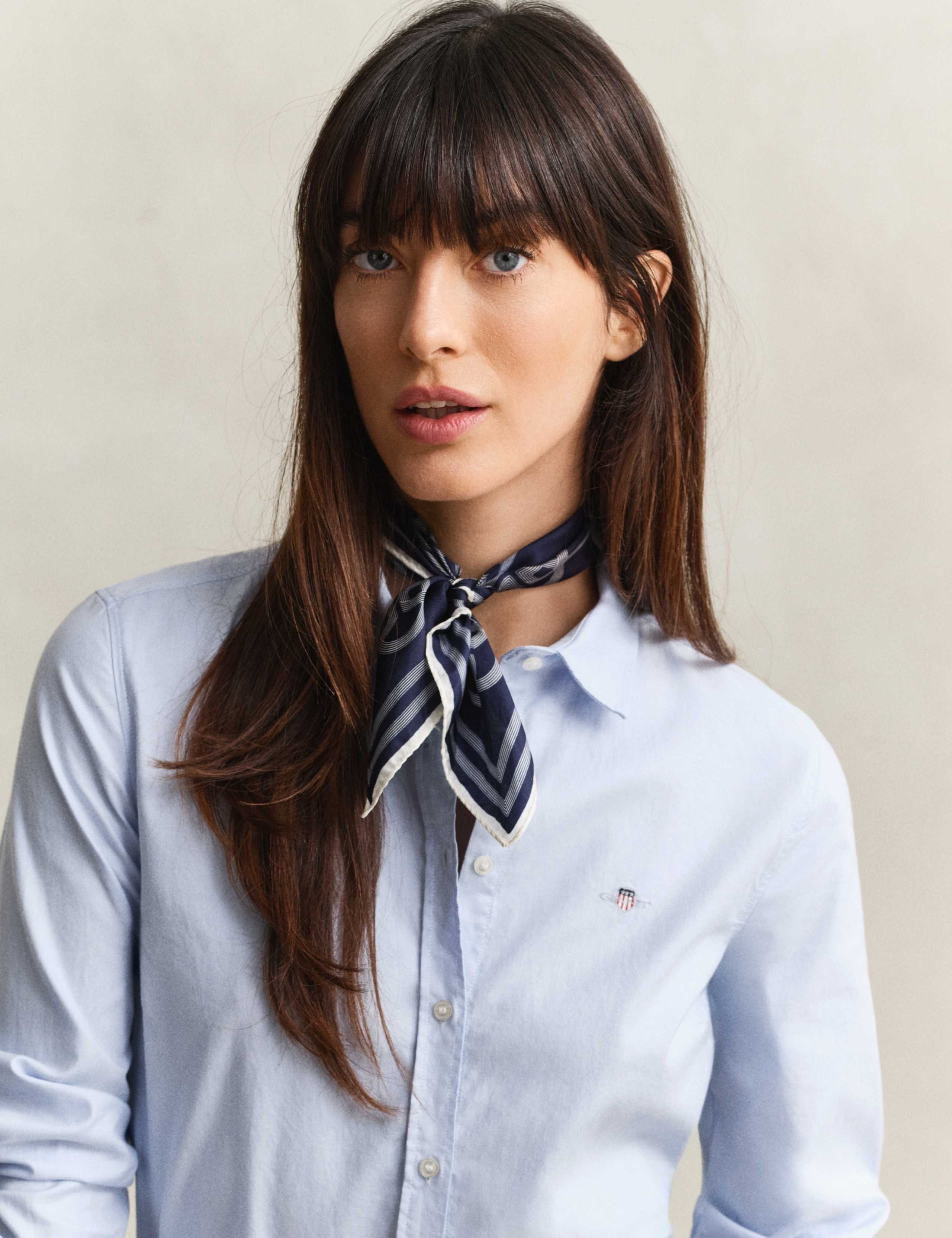 Slim Fit Cotton Rich Oxford Shirt 6 of 7