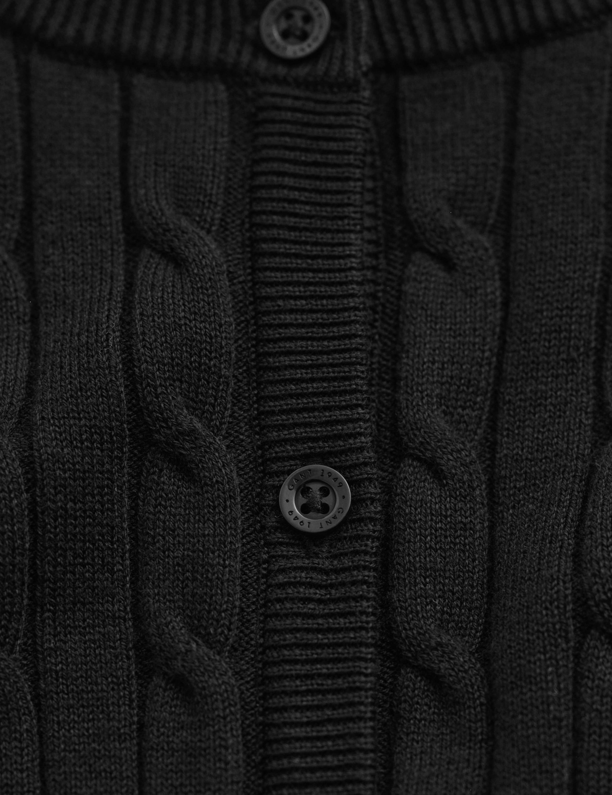Cotton Rich Textured Cardigan 2 of 2
