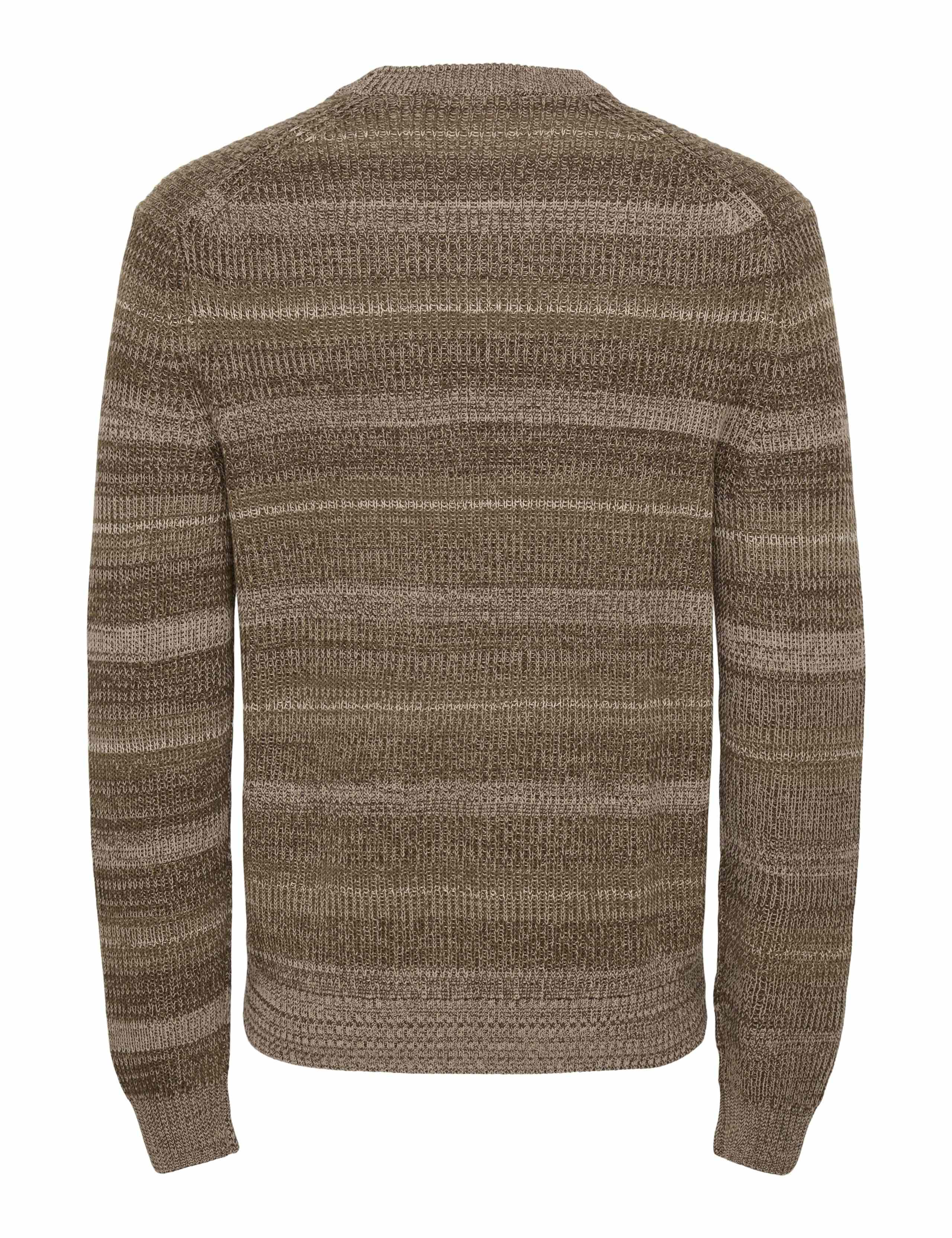 Striped Cotton Crew Neck Jumper 2 of 3