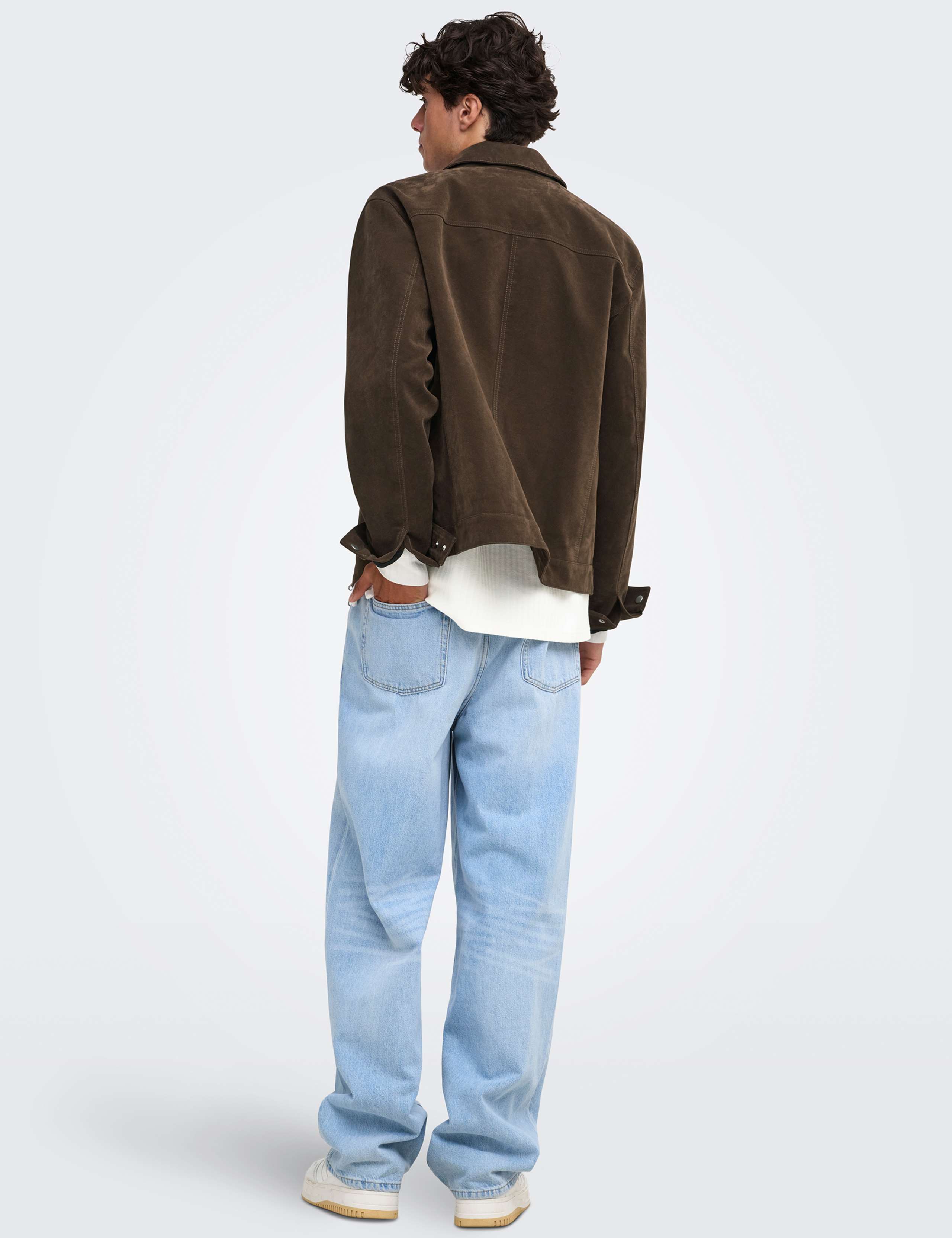 Faux Suede Utility Jacket 5 of 7