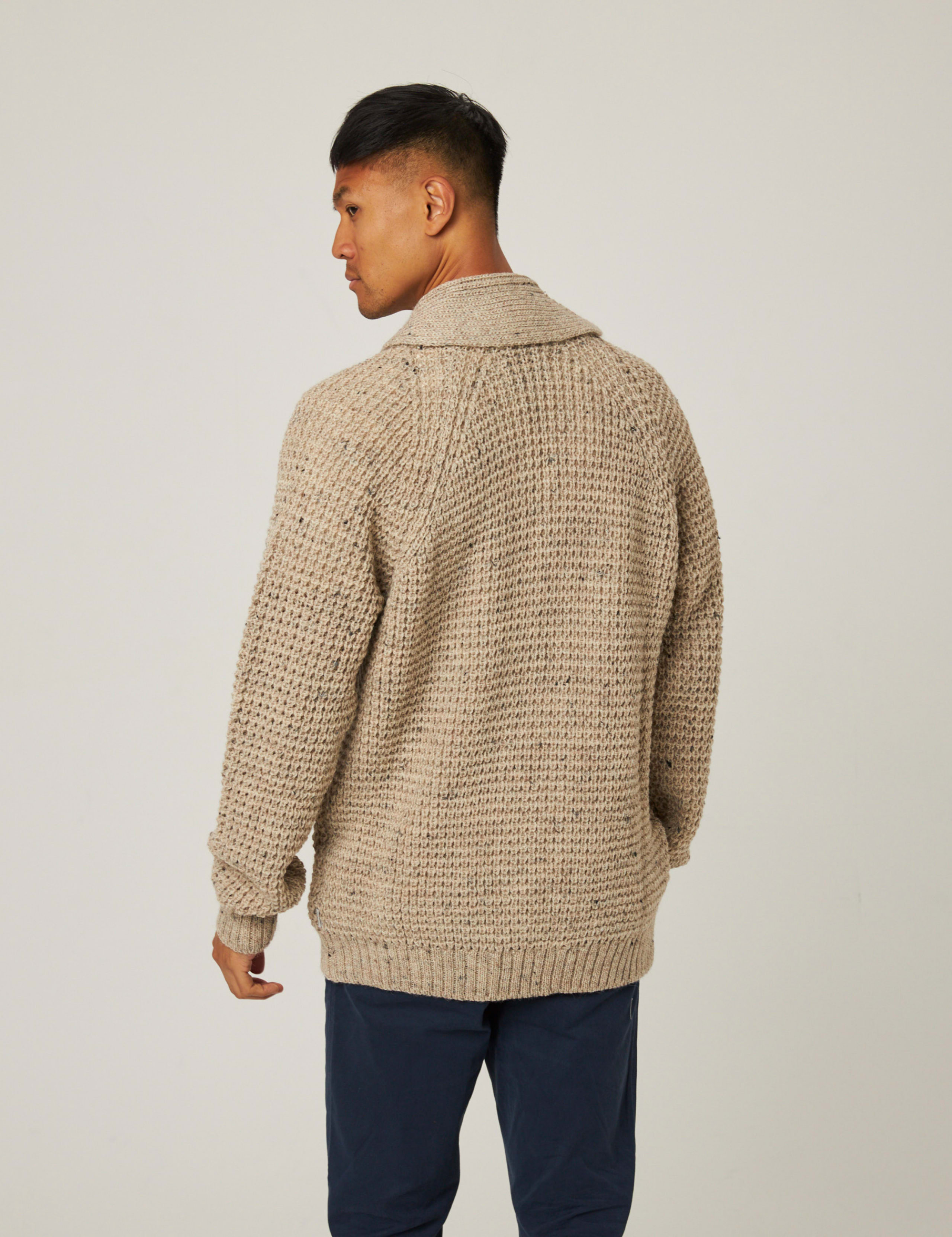 Pure Wool Cable Knit Cardigan 5 of 5