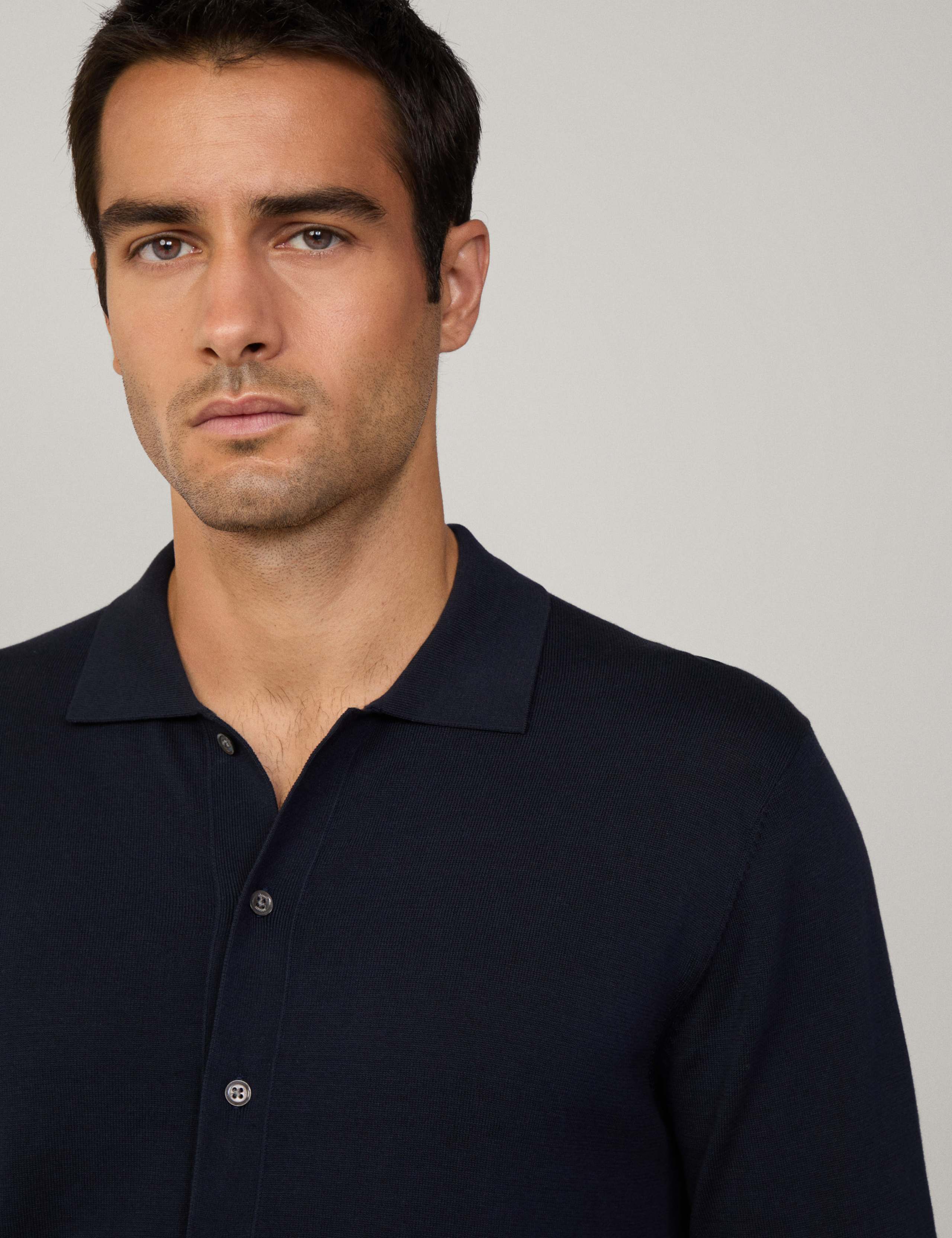 Cotton Rich Overshirt with Silk 6 of 7