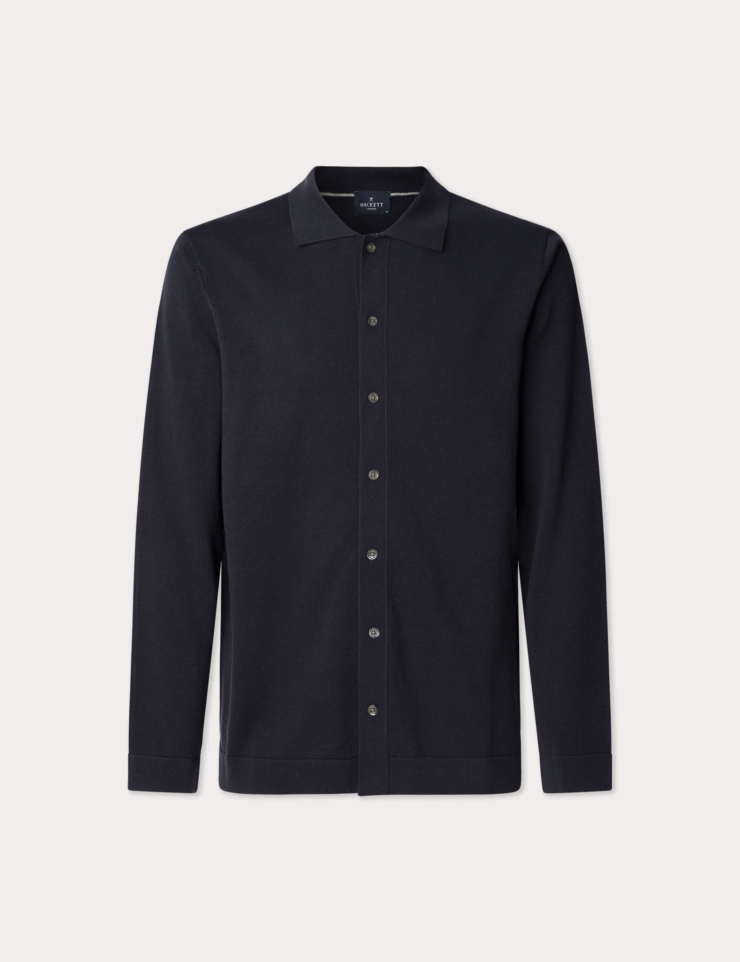 Cotton Rich Overshirt with Silk 2 of 7