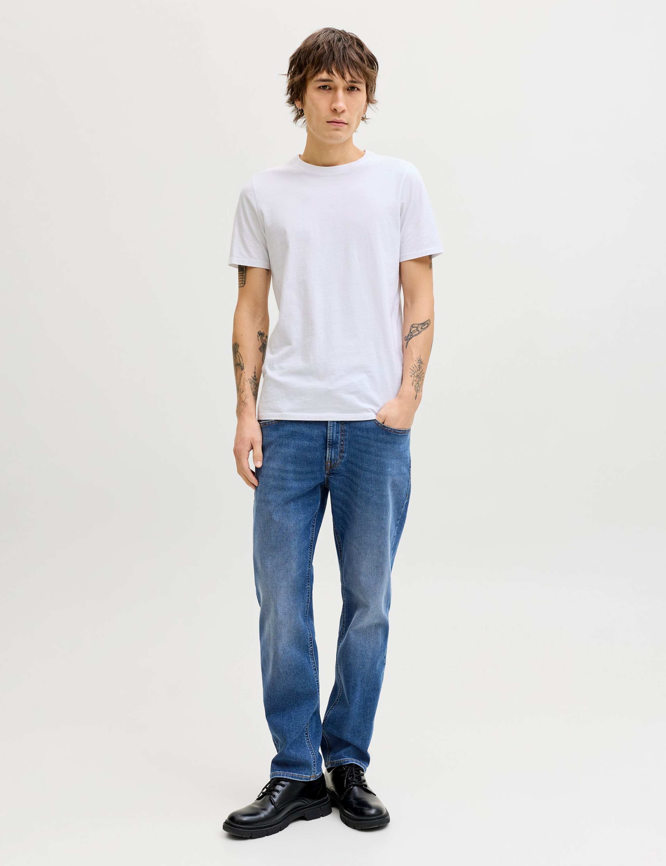 Regular Fit Cotton Rich Jeans 3 of 8