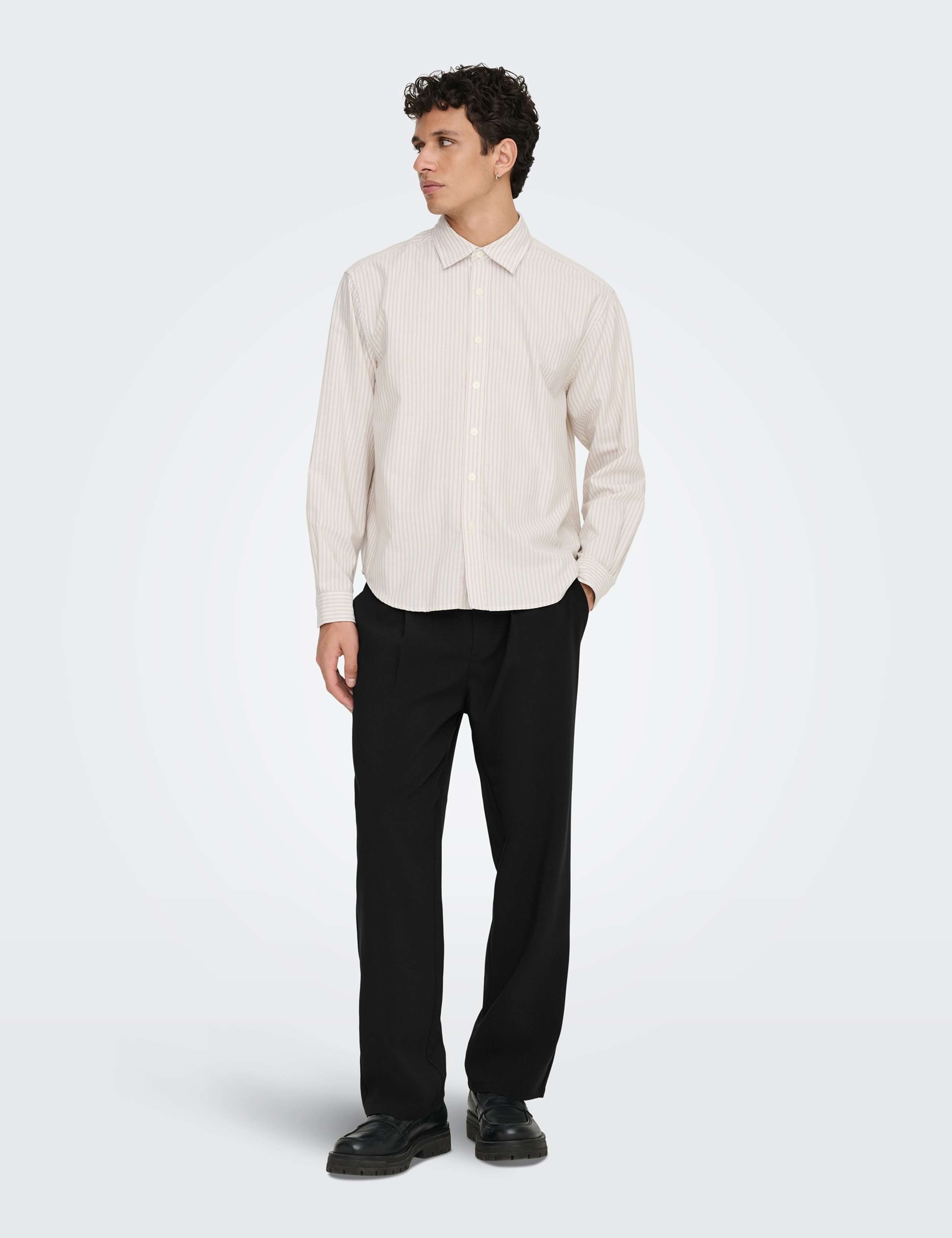 Loose Fit Elasticated Waist Drawstring Trousers 2 of 7