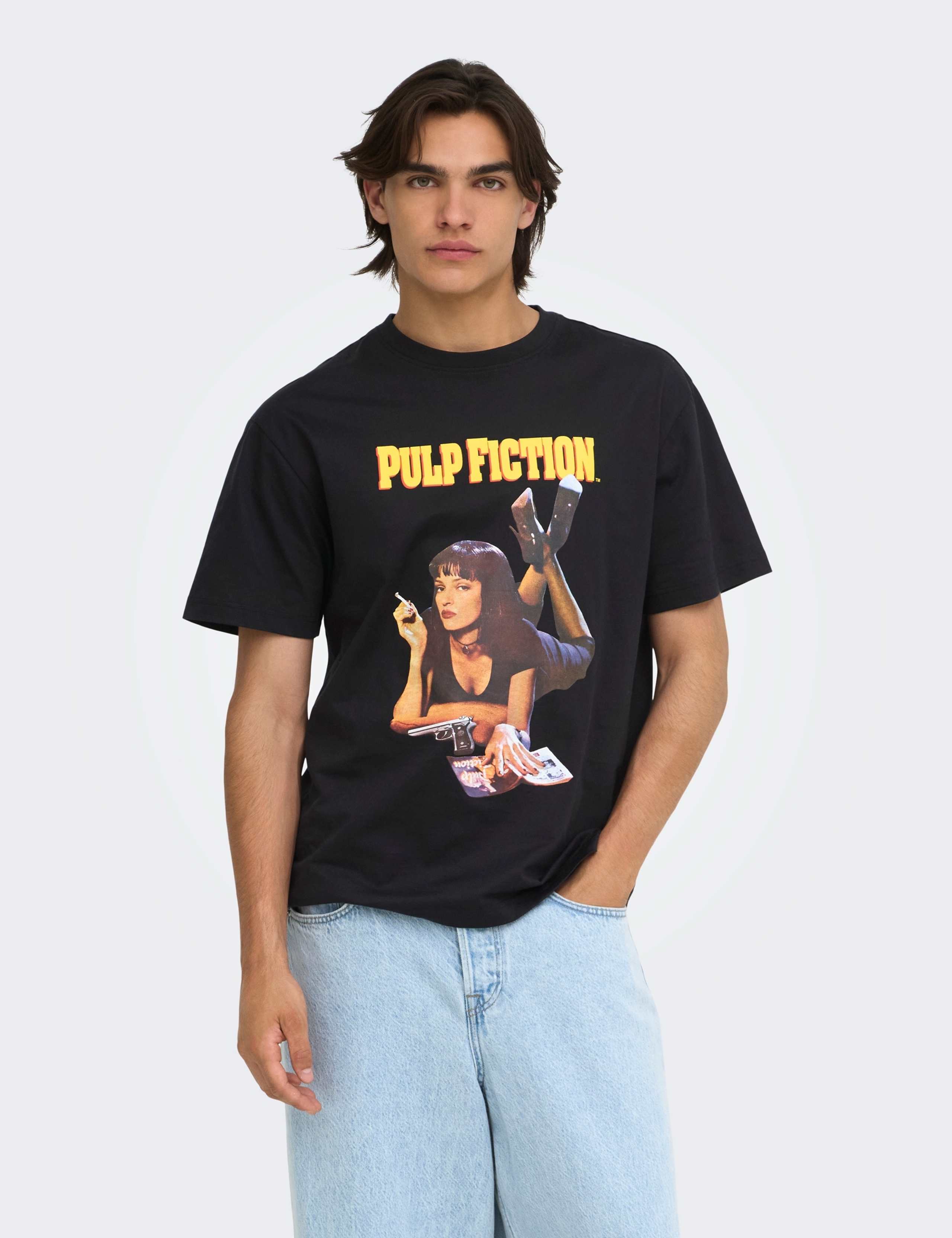 Pure Cotton Pulp Fiction™ Crew Neck T-Shirt 1 of 7