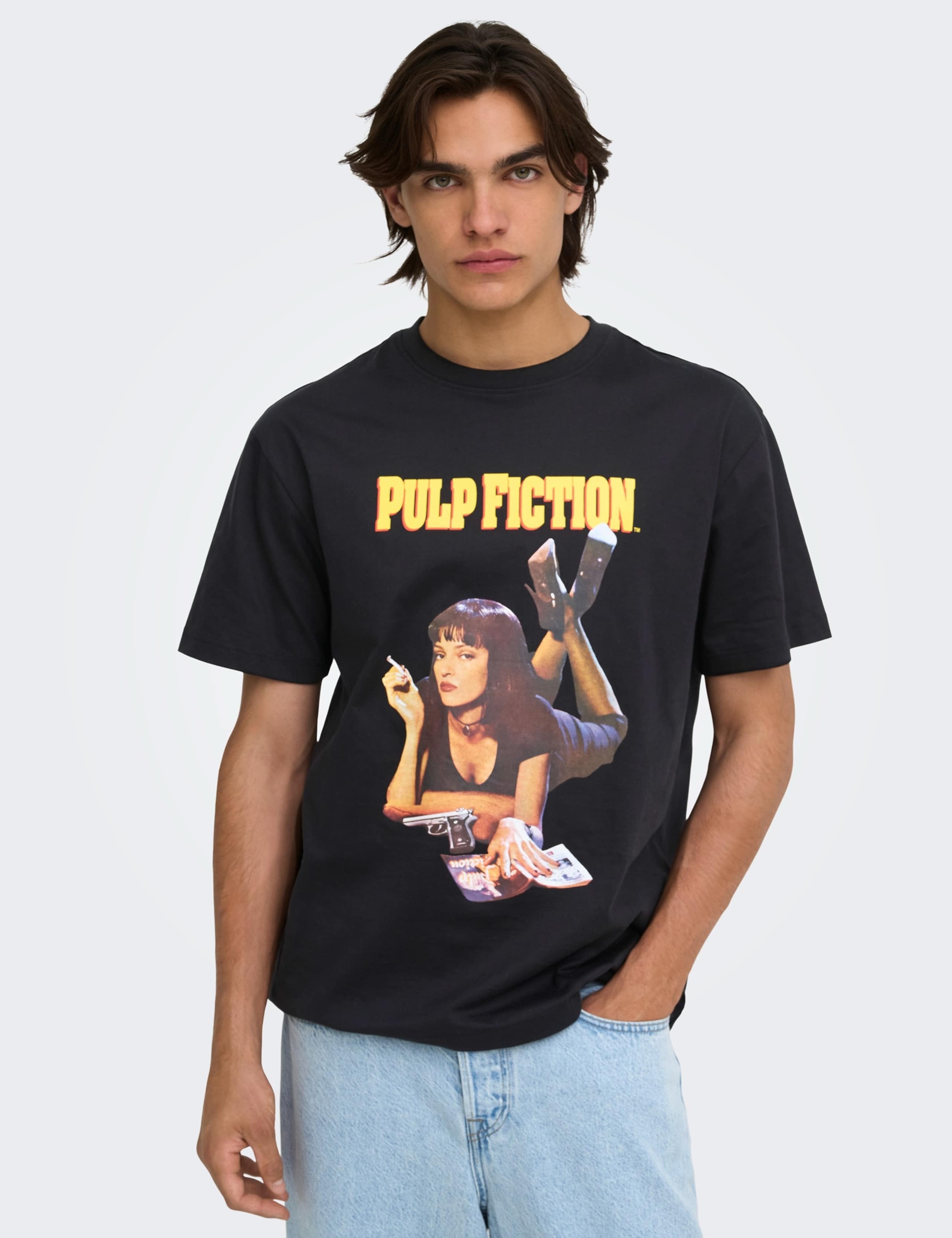 Pure Cotton Pulp Fiction™ Crew Neck T-Shirt 4 of 7