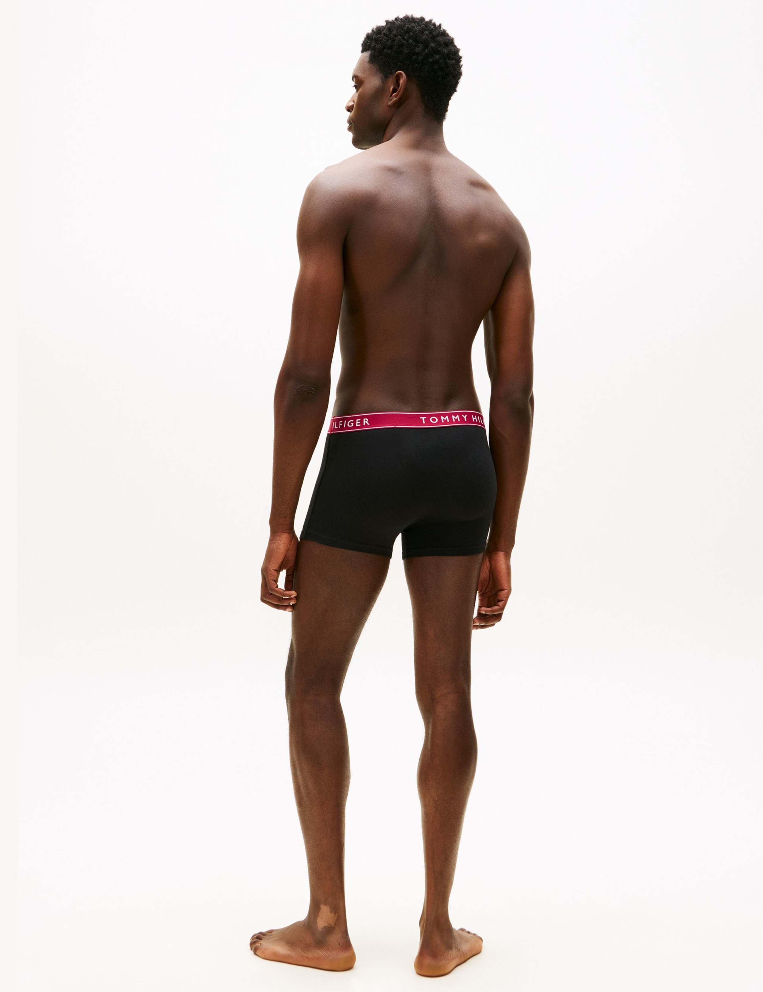 5 Pack Cotton Rich Logo Waistband Trunks 3 of 6