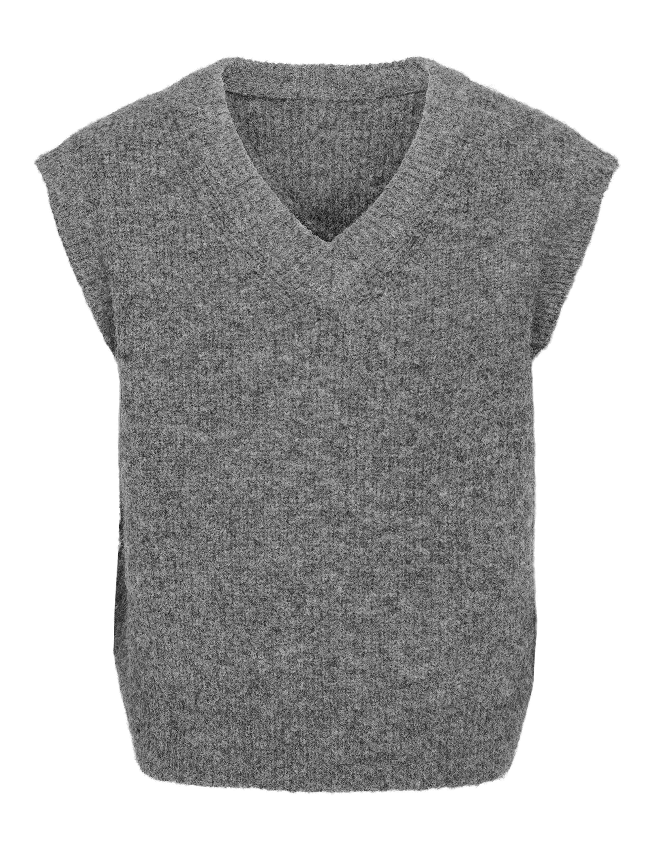 V-Neck Knitted Vest 3 of 5