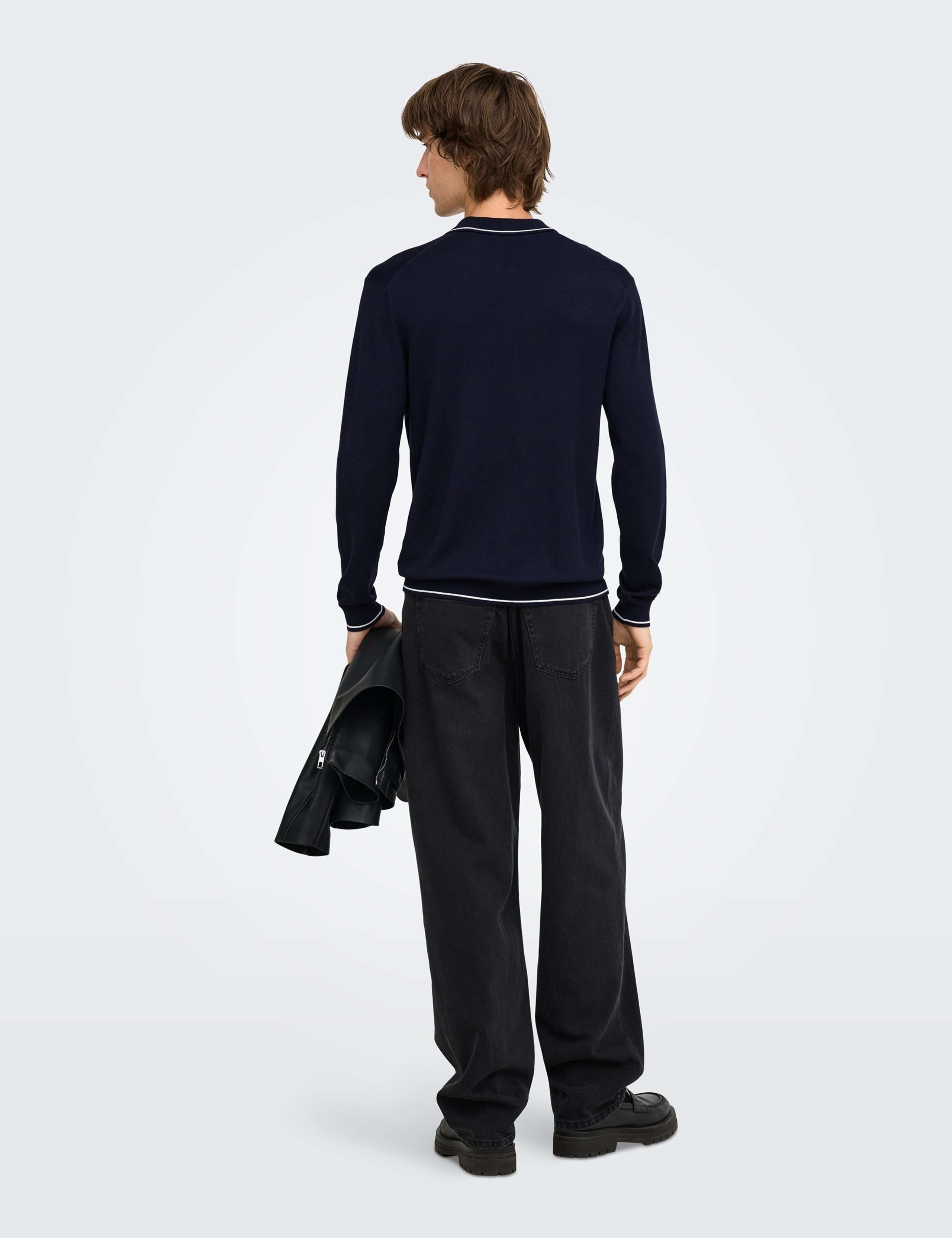 Tipped Half Zip Jumper 3 of 6