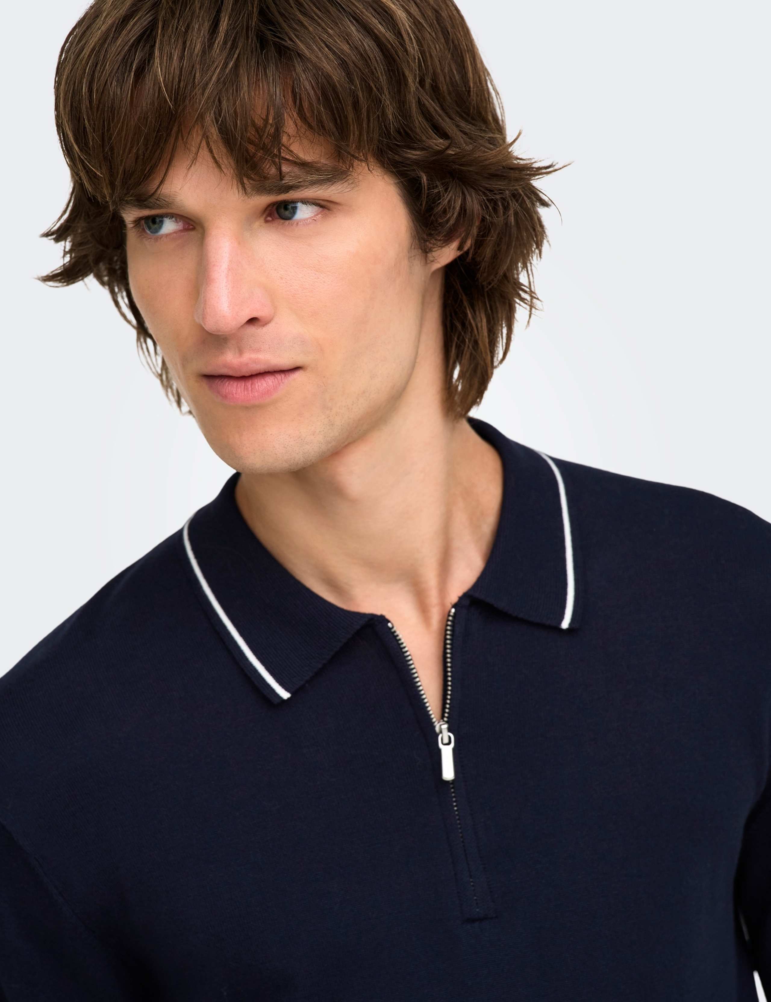 Tipped Half Zip Jumper 4 of 6