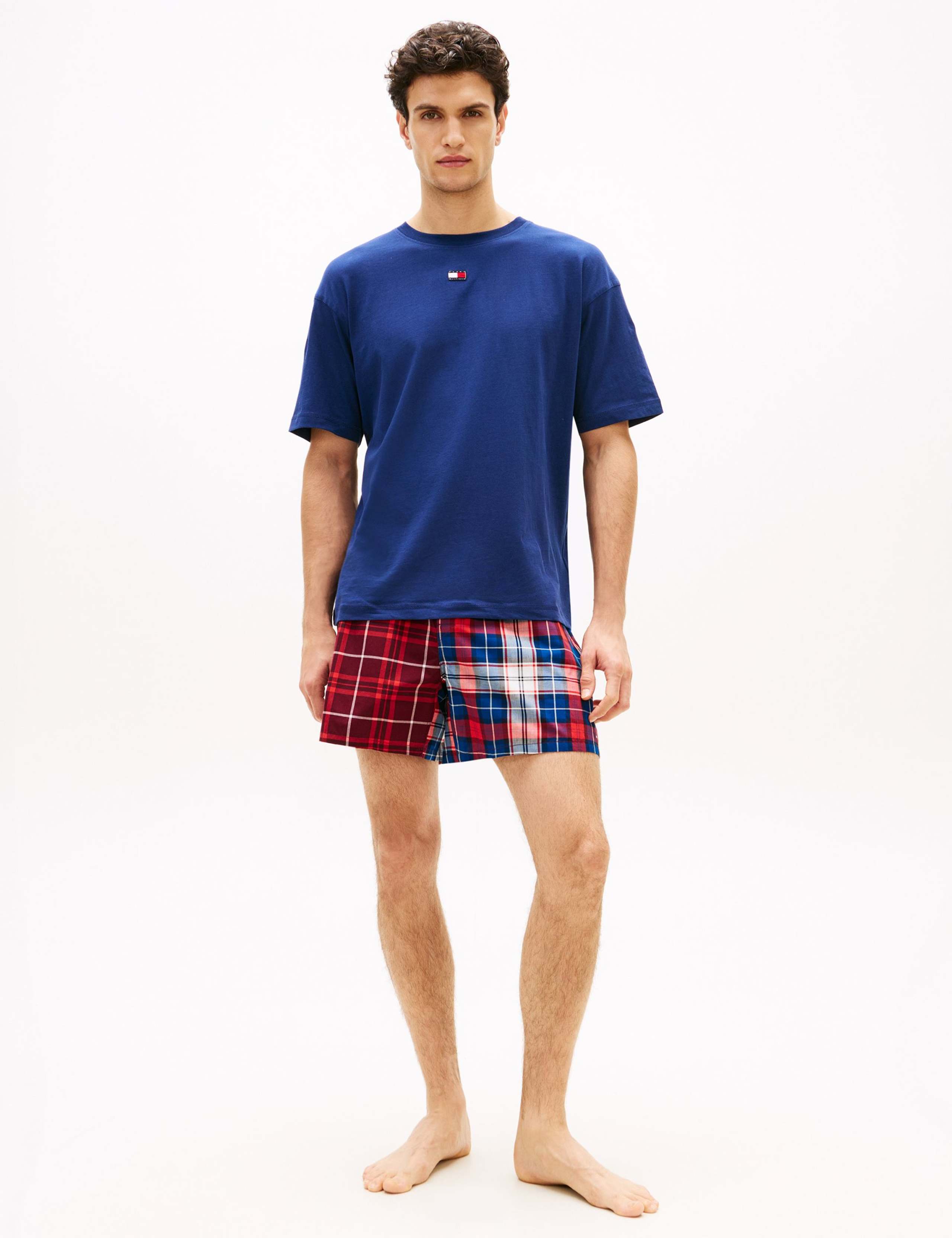 Heritage Pure Cotton Checked Pyjama Set 1 of 5