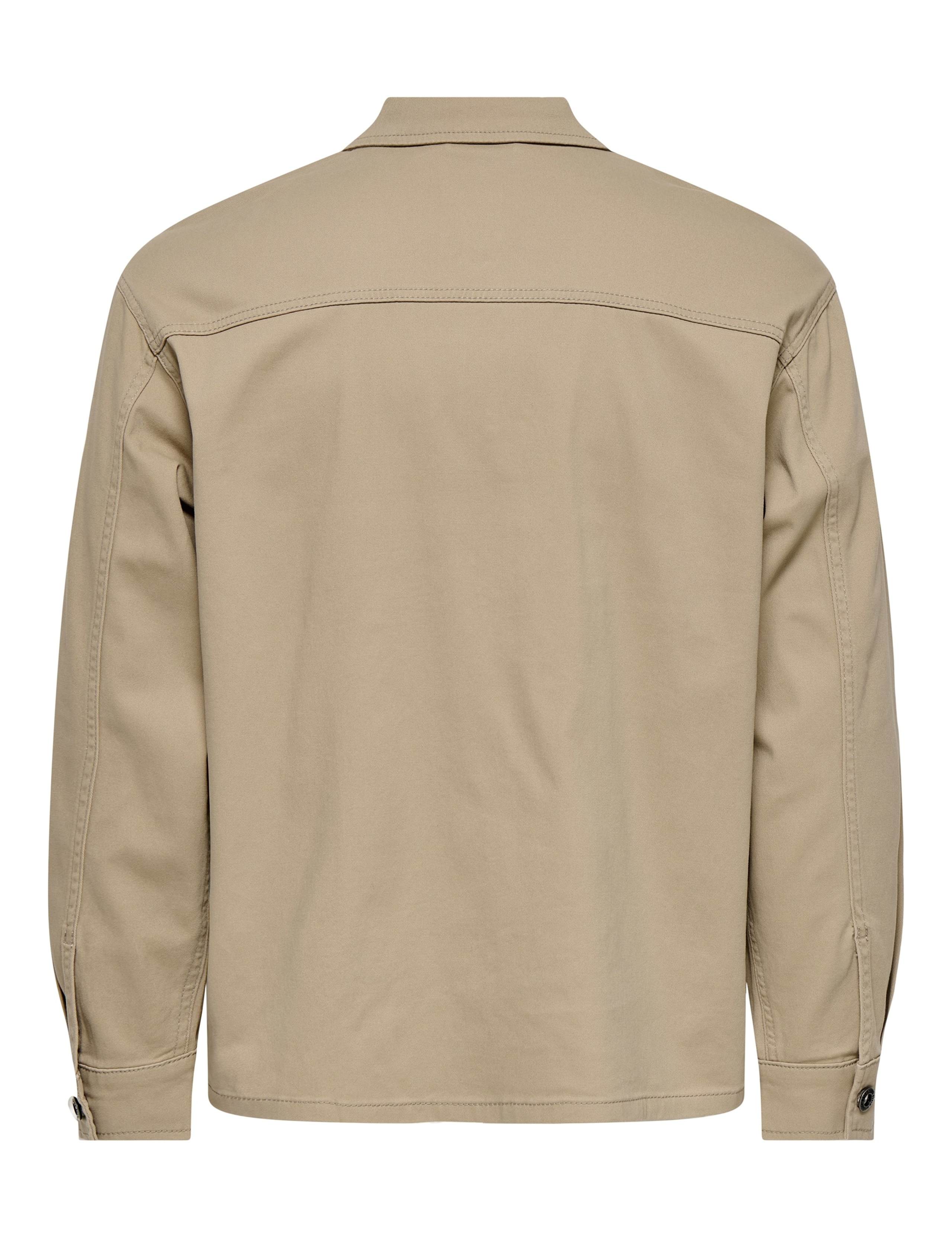 Cotton Rich Woven Relaxed Overshirt 8 of 8