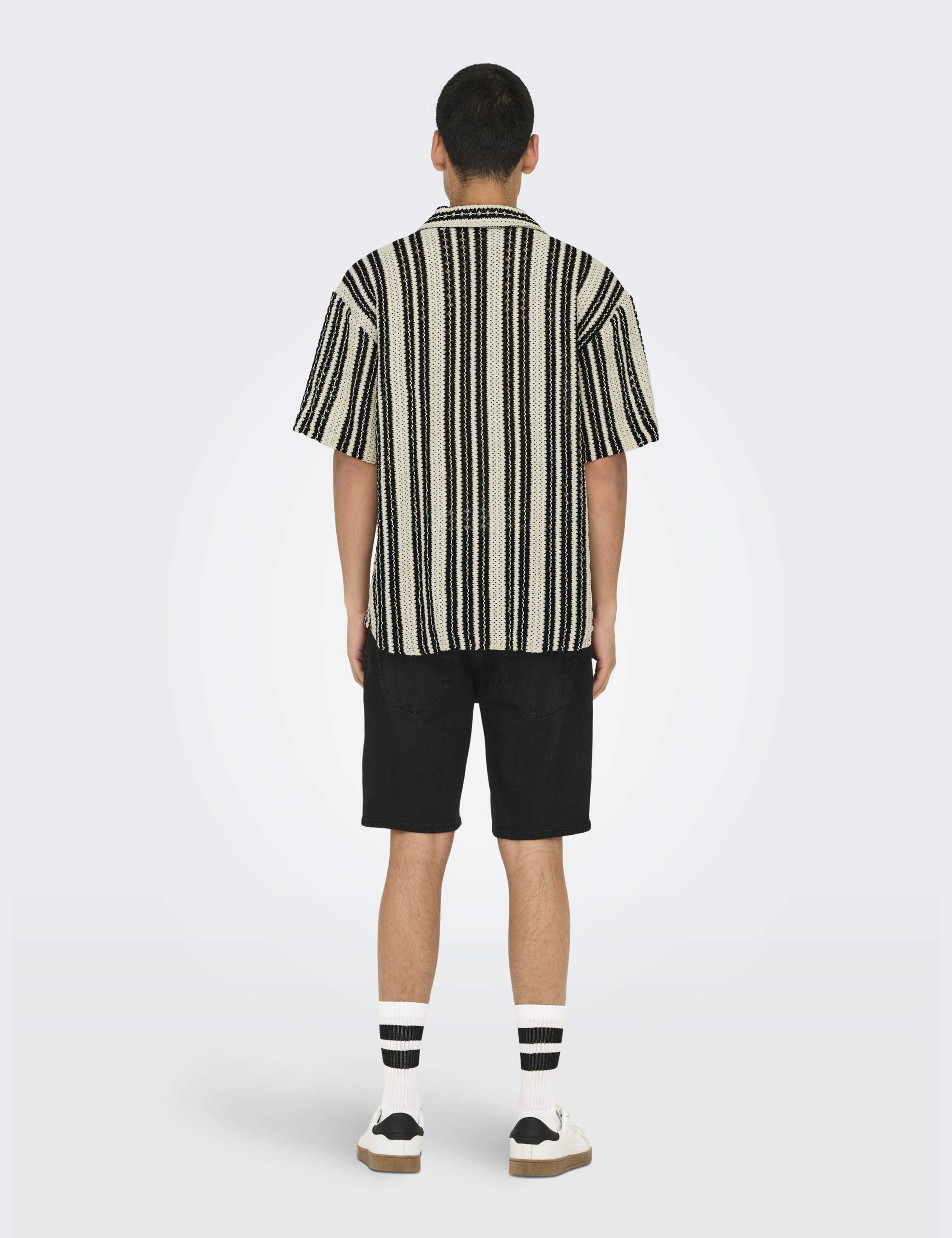 Cotton Blend Knitted Shirt 5 of 6