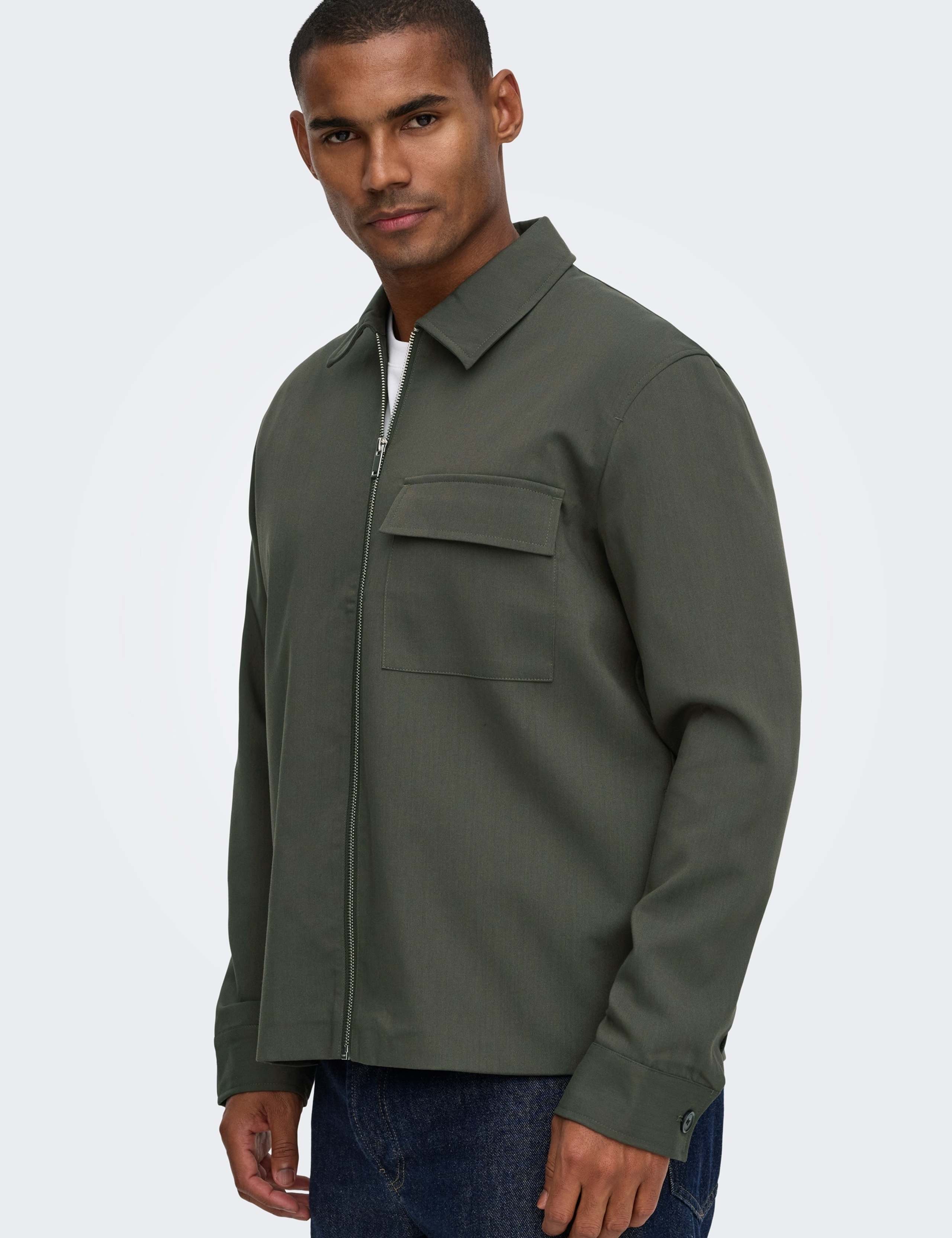 Woven Utility Jacket 4 of 7