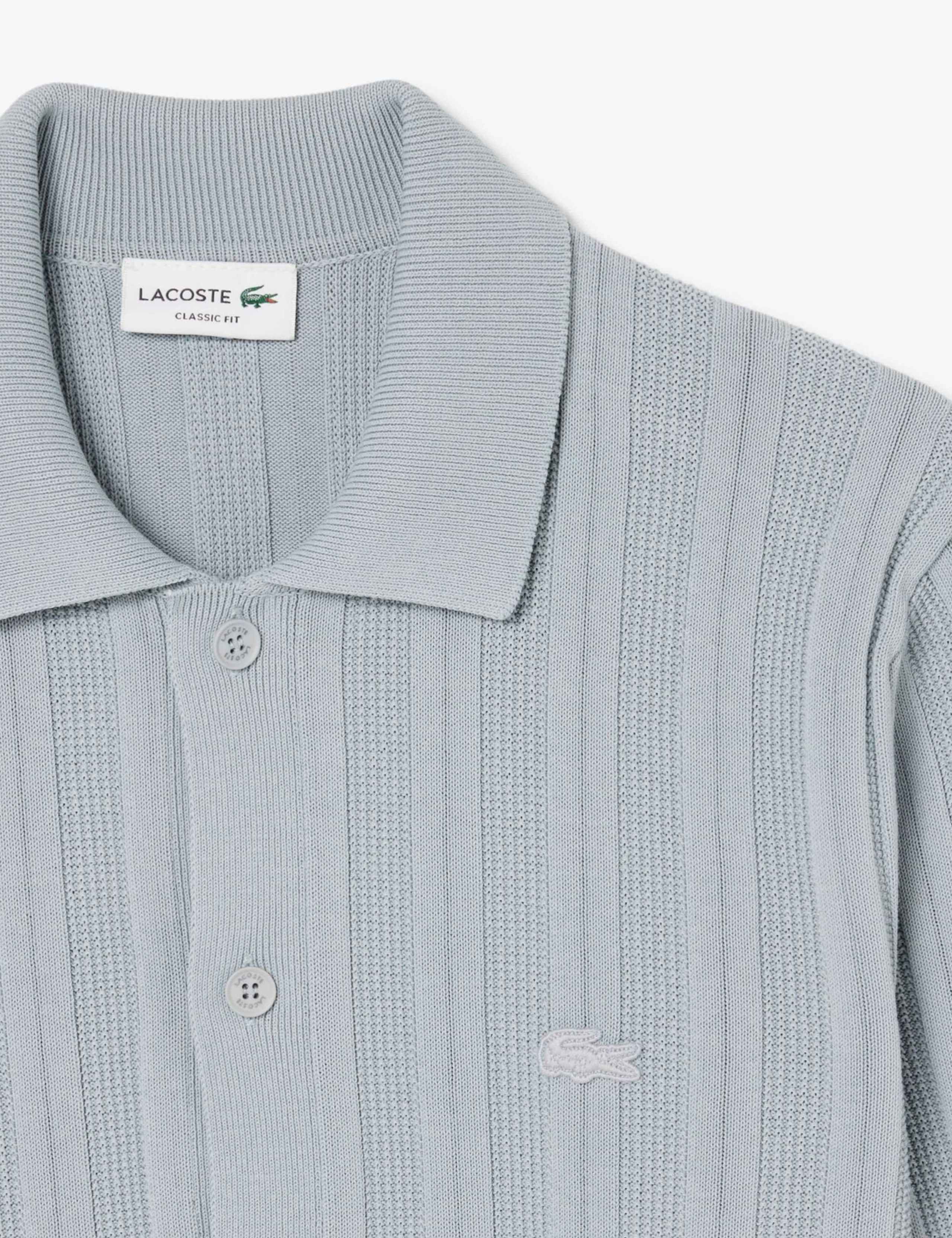 Ribbed Polo Neck Cardigan 2 of 3