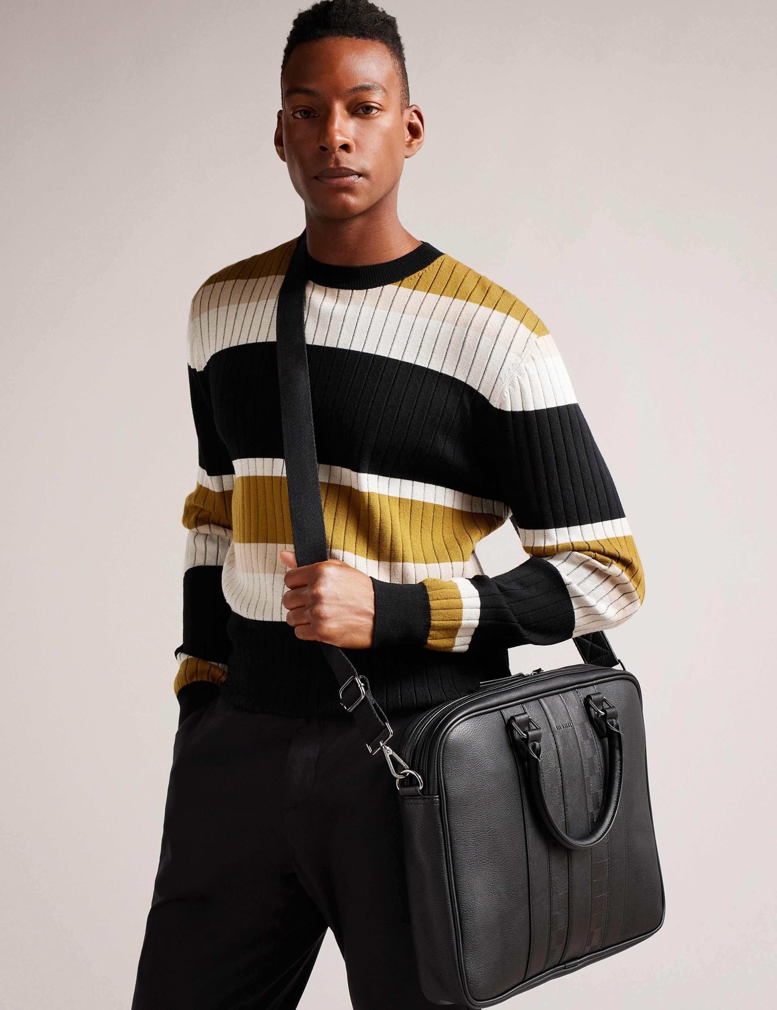Faux Leather Laptop Bag 2 of 5