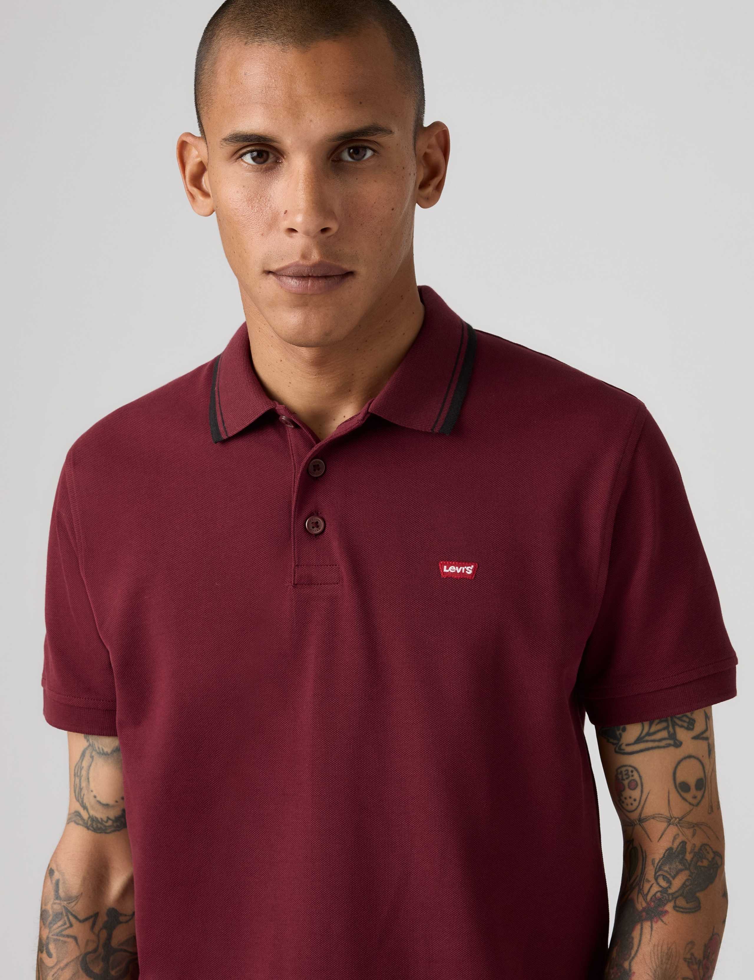 Pure Cotton Tipped Polo Shirt 3 of 6