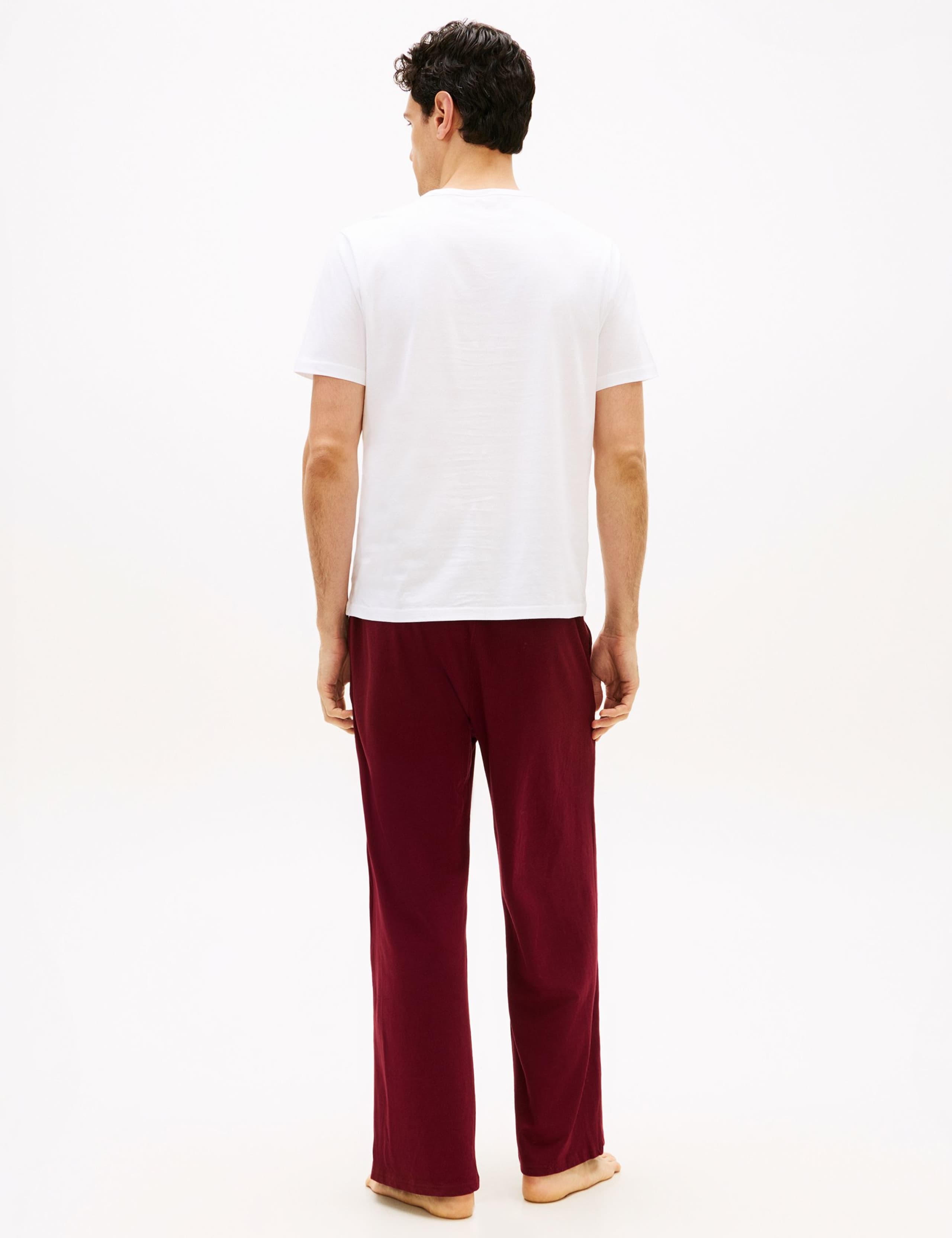 3 Pack Signature Pure Cotton T-Shirts 4 of 4